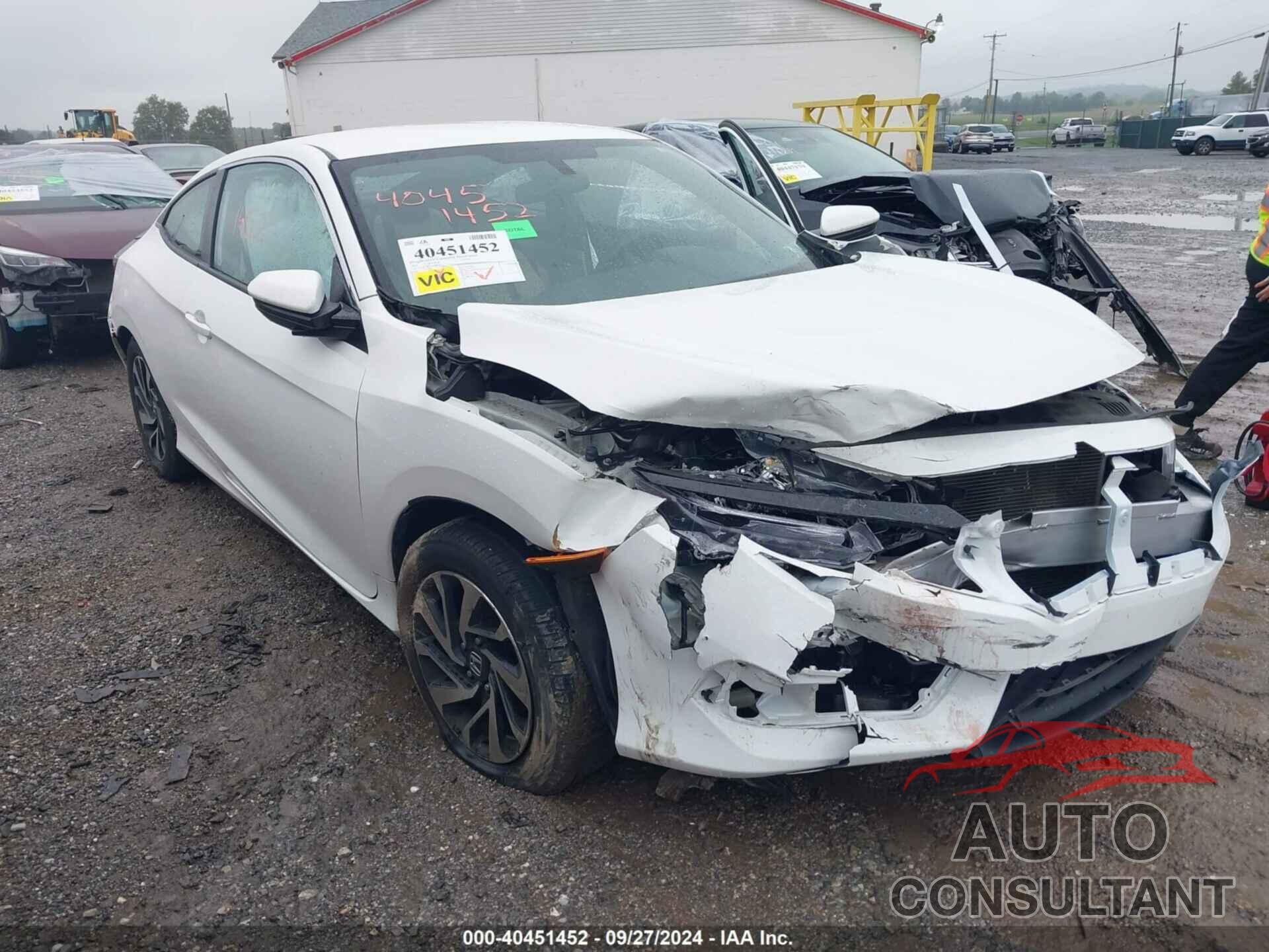 HONDA CIVIC 2017 - 2HGFC4B58HH309113
