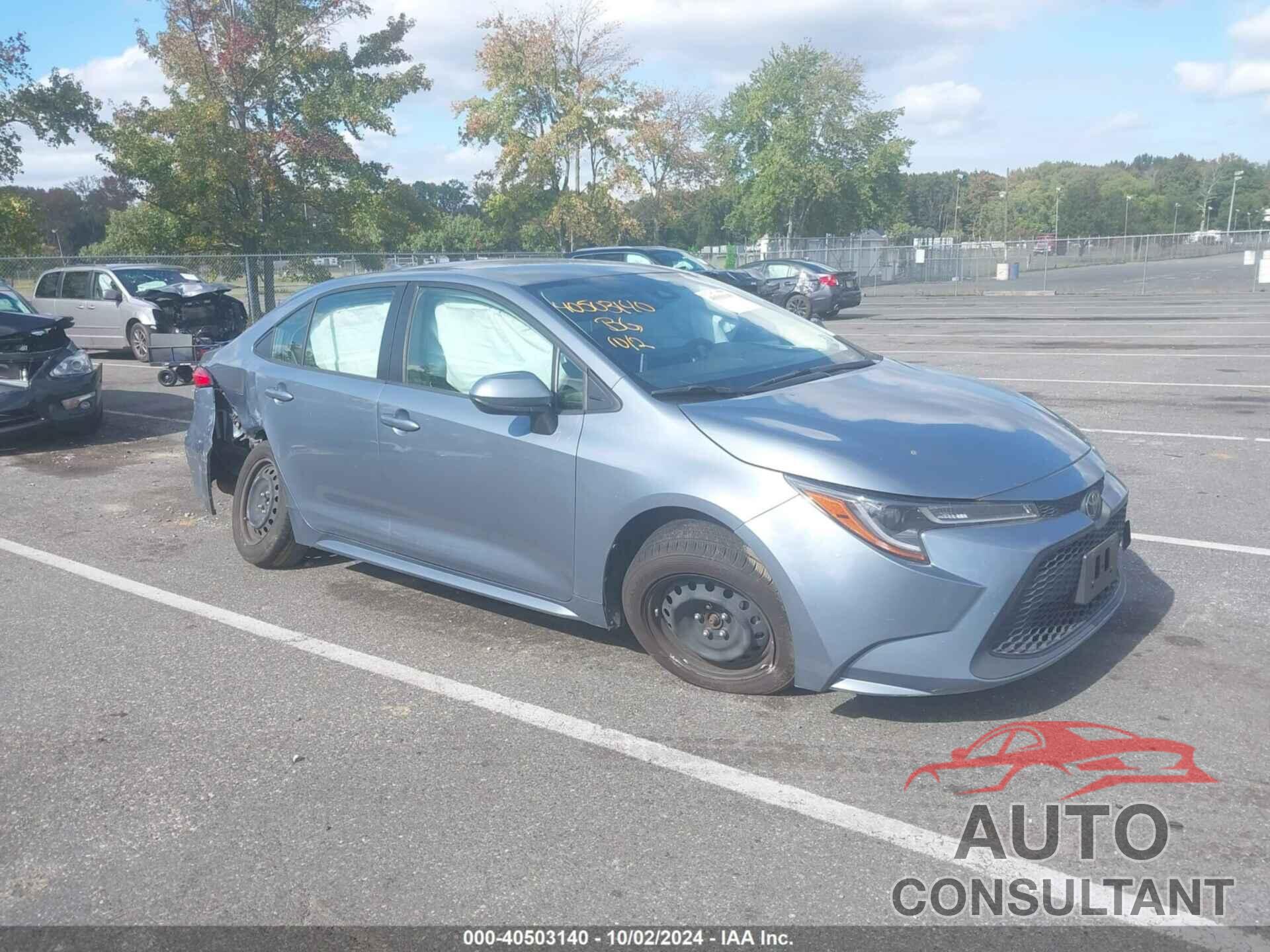 TOYOTA COROLLA 2020 - JTDEPRAE9LJ100399