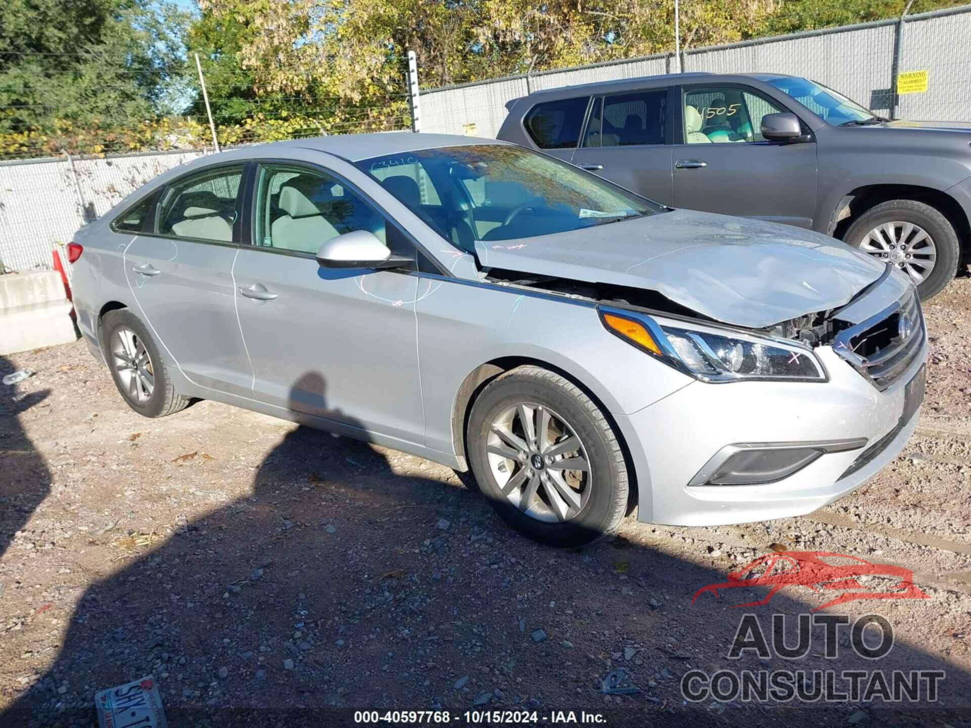 HYUNDAI SONATA 2017 - 5NPE24AF2HH466196