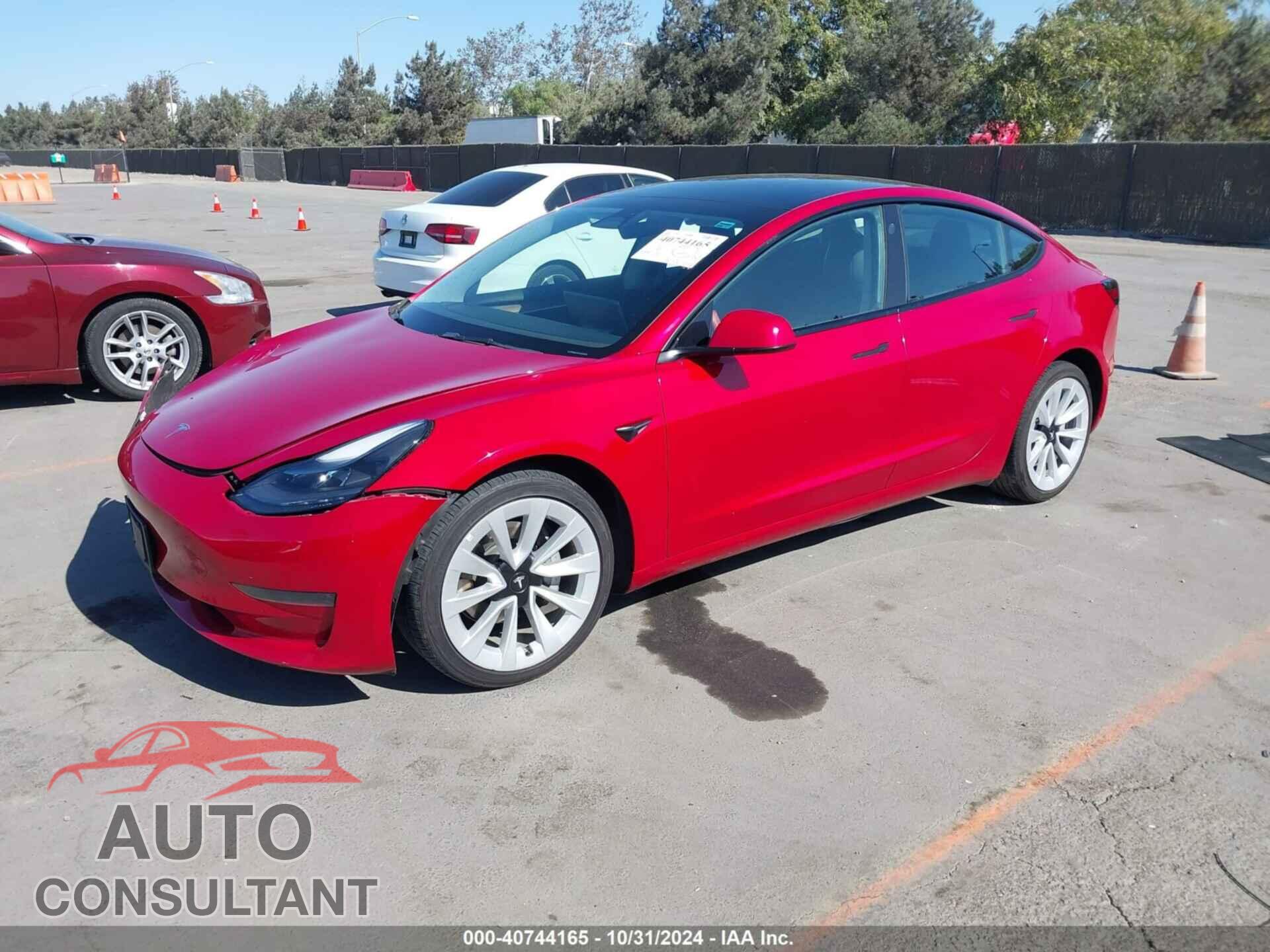 TESLA MODEL 3 2022 - 5YJ3E1EA2NF190141