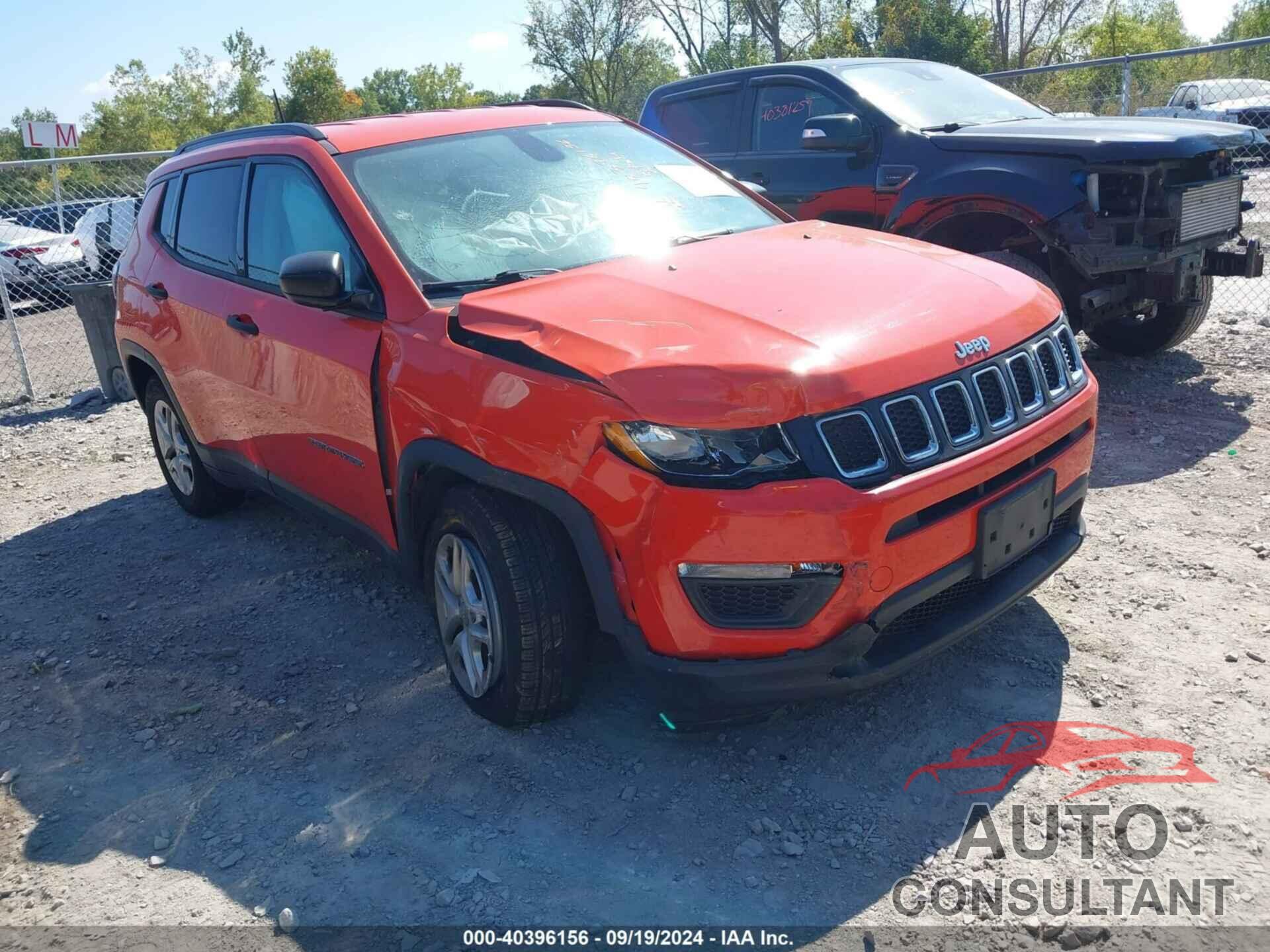 JEEP COMPASS 2018 - 3C4NJCAB2JT227232