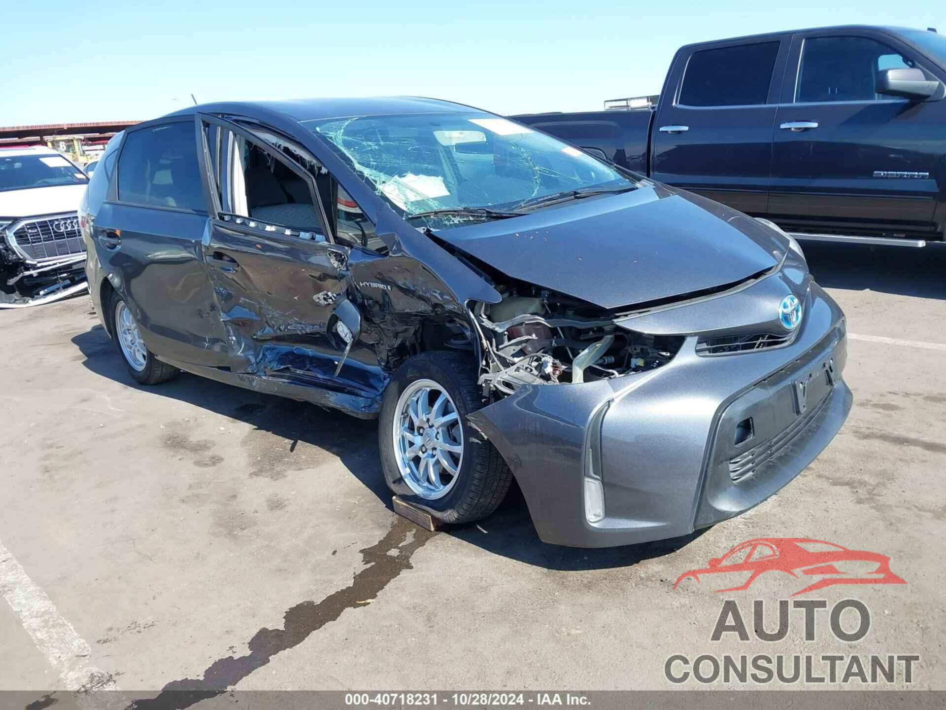 TOYOTA PRIUS V 2016 - JTDZN3EU4GJ053617