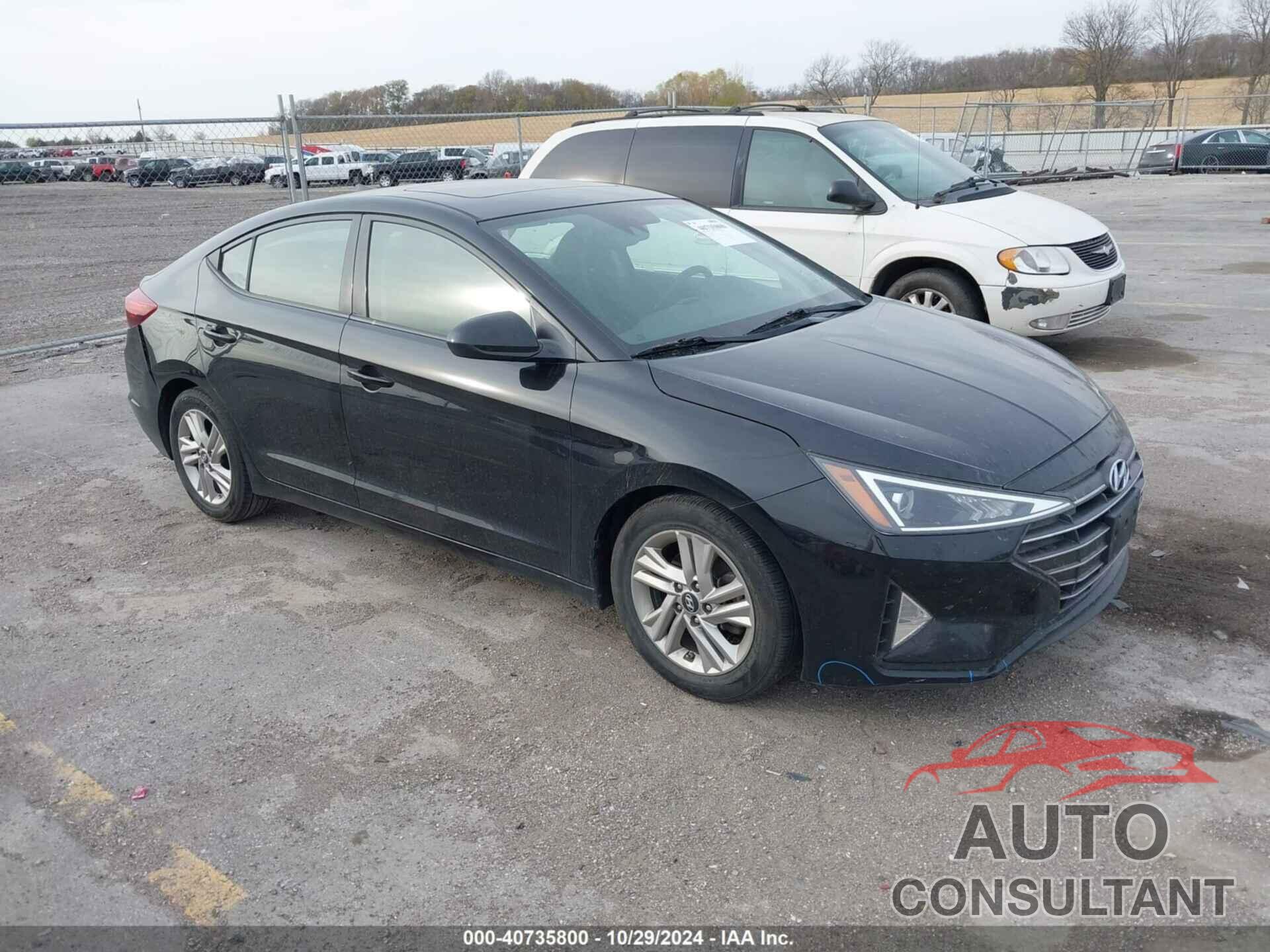HYUNDAI ELANTRA 2019 - 5NPD84LF7KH467438