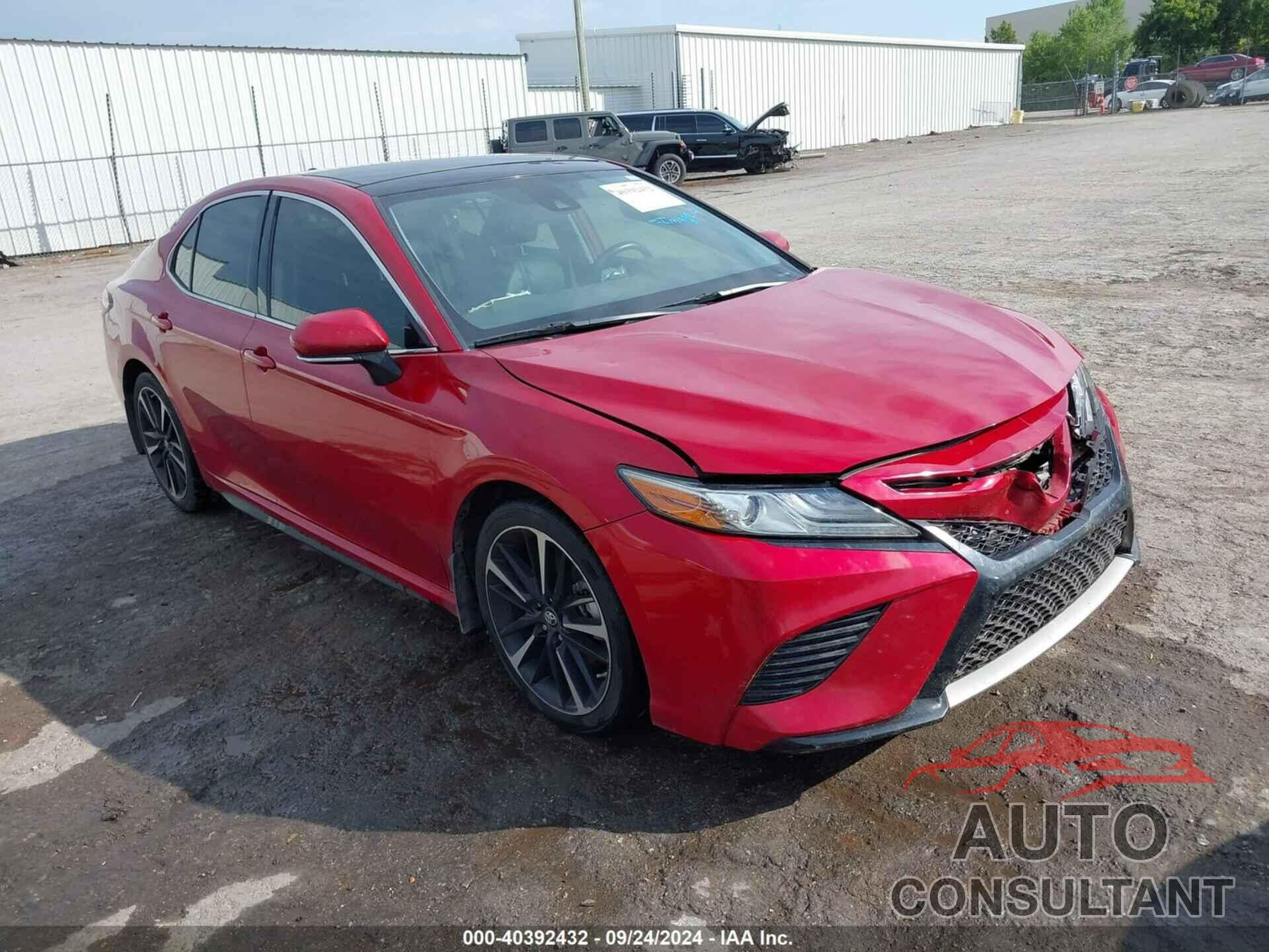 TOYOTA CAMRY 2019 - 4T1B61HK7KU294913