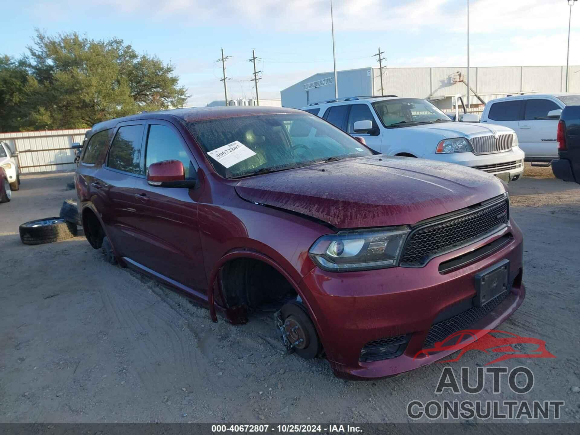 DODGE DURANGO 2019 - 1C4RDHDG8KC769459