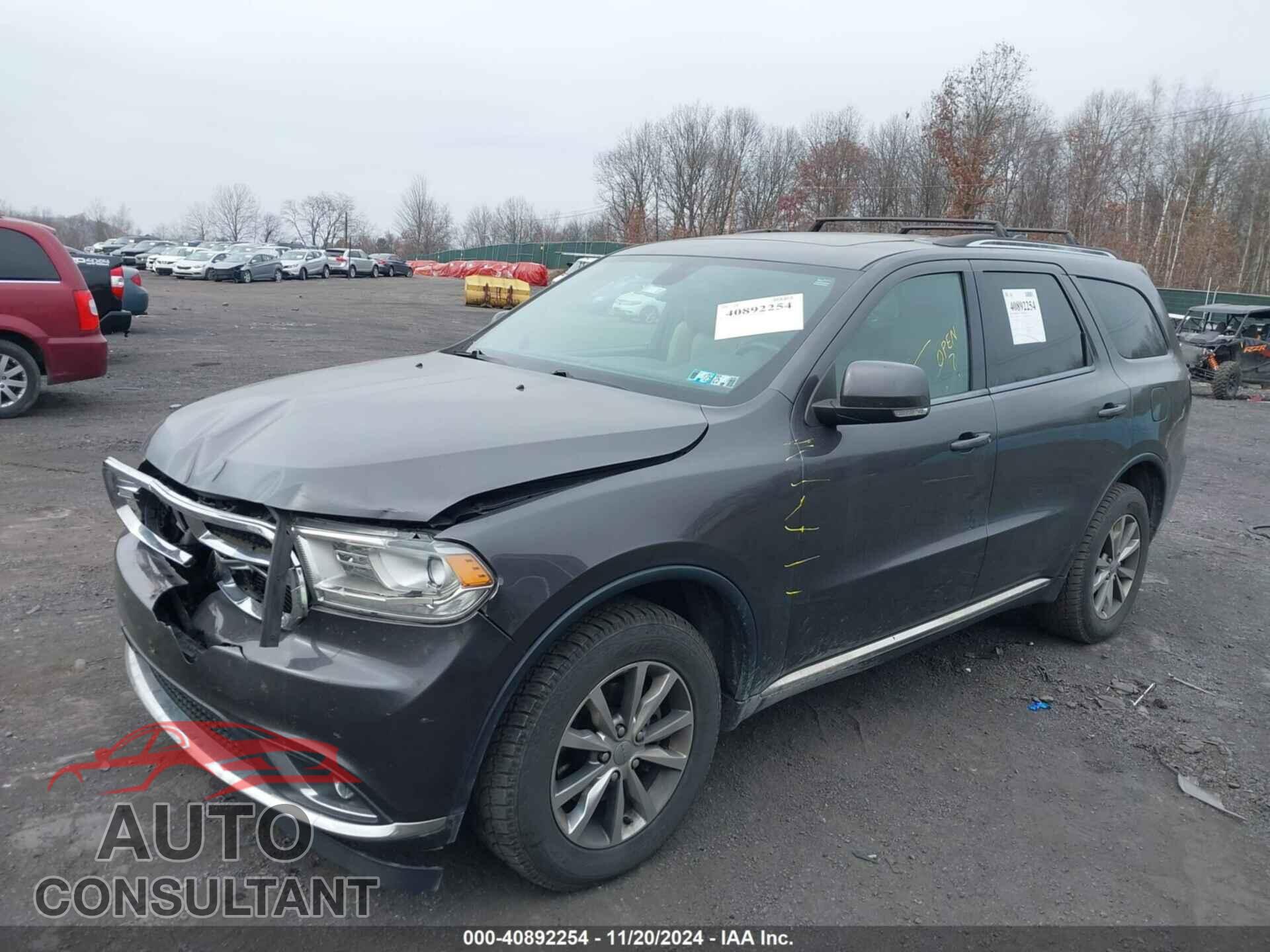 DODGE DURANGO 2014 - 1C4RDJDG3EC450045