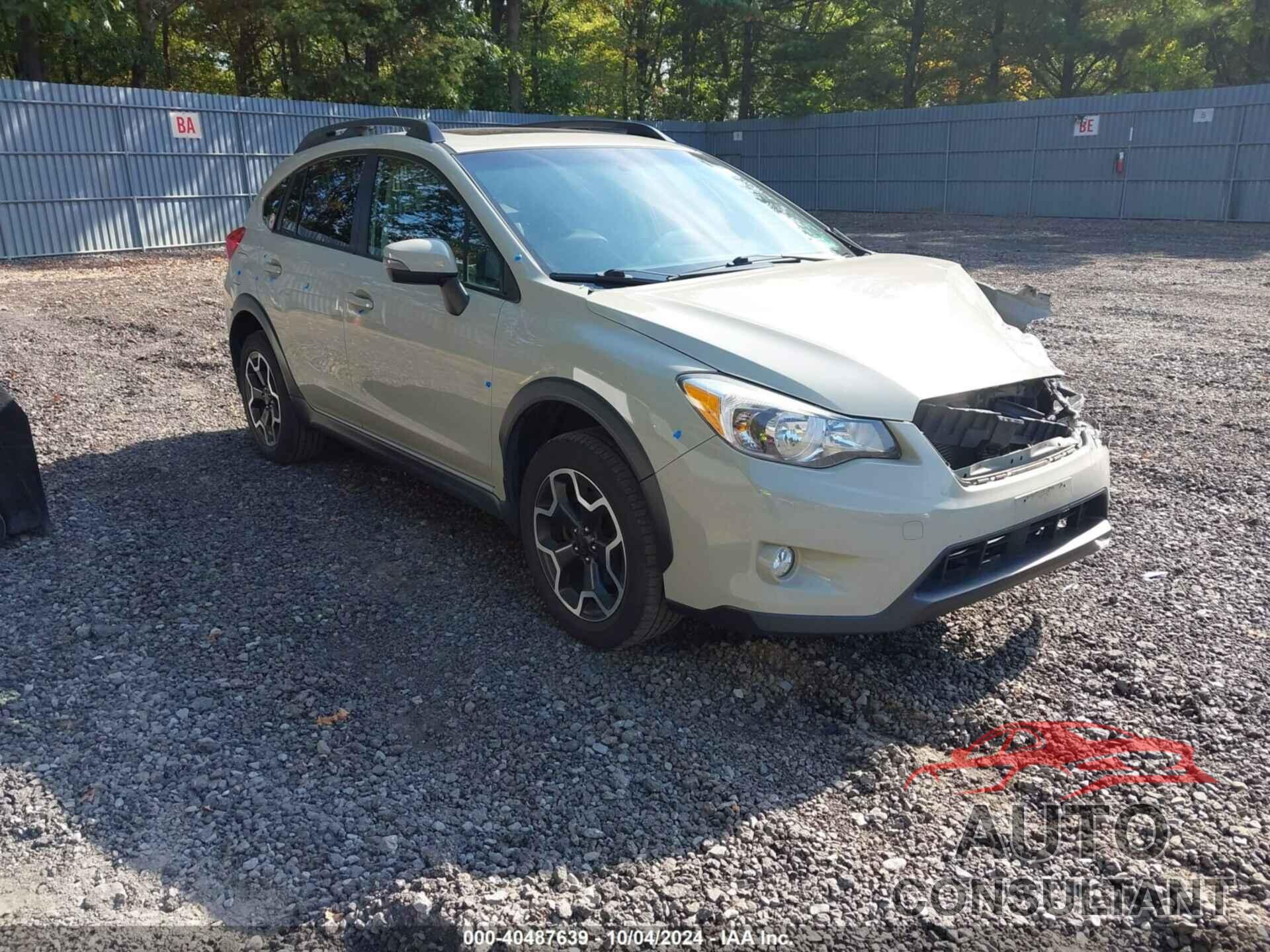SUBARU XV CROSSTREK 2015 - JF2GPAPC1F8261469