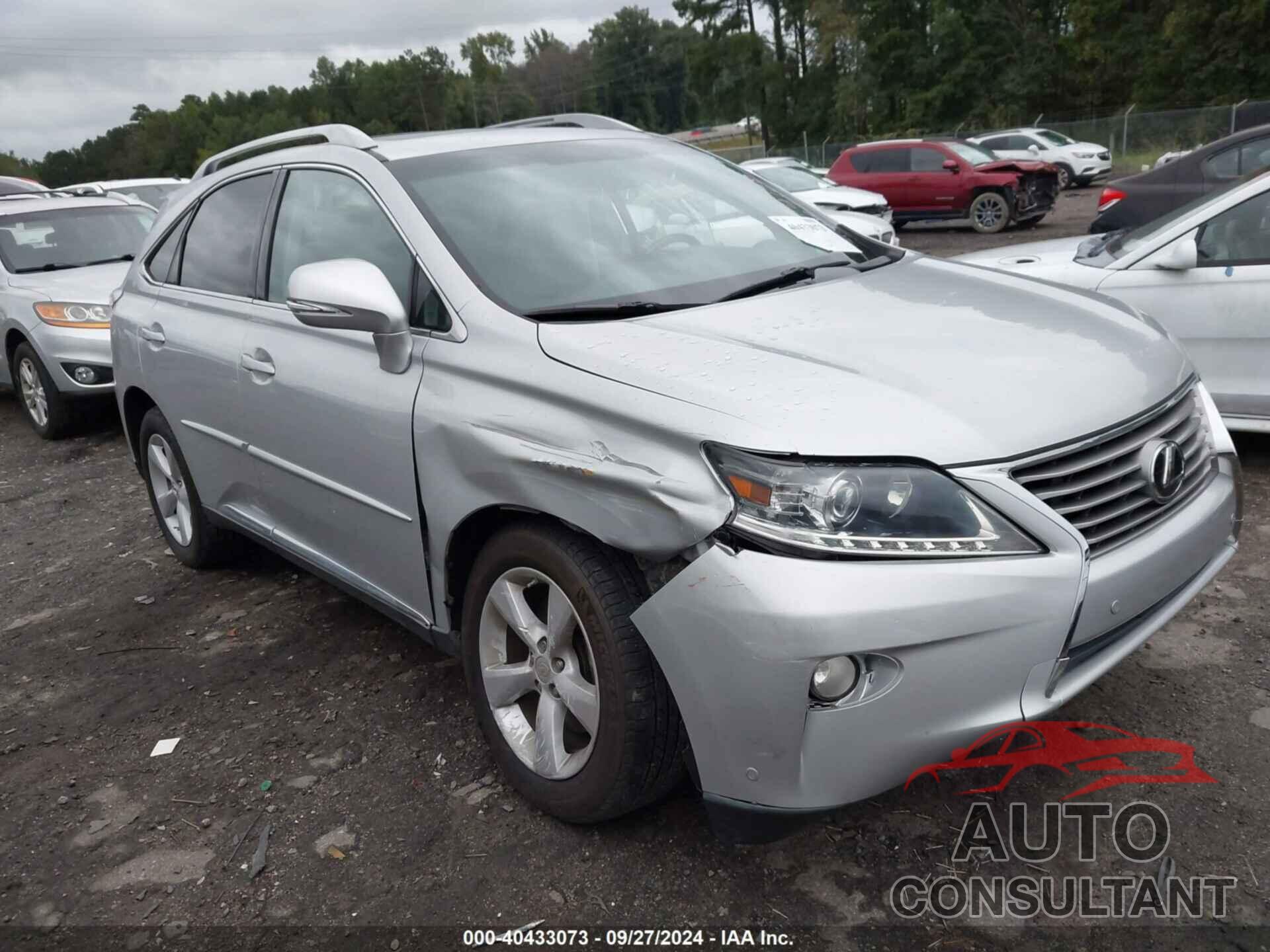 LEXUS RX 350 2013 - 2T2BK1BA7DC164108
