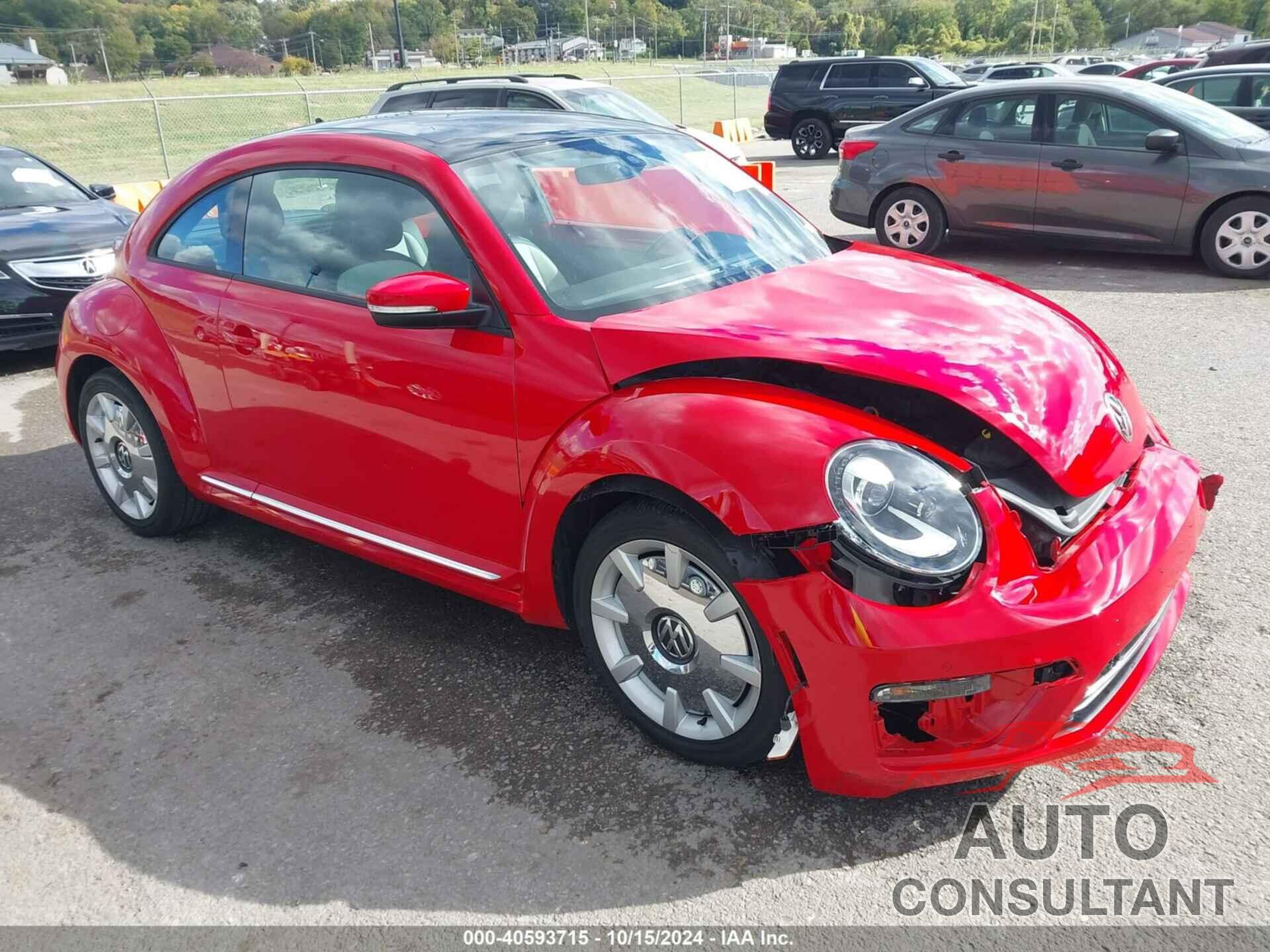 VOLKSWAGEN BEETLE 2017 - 3VWJ17AT6HM631487