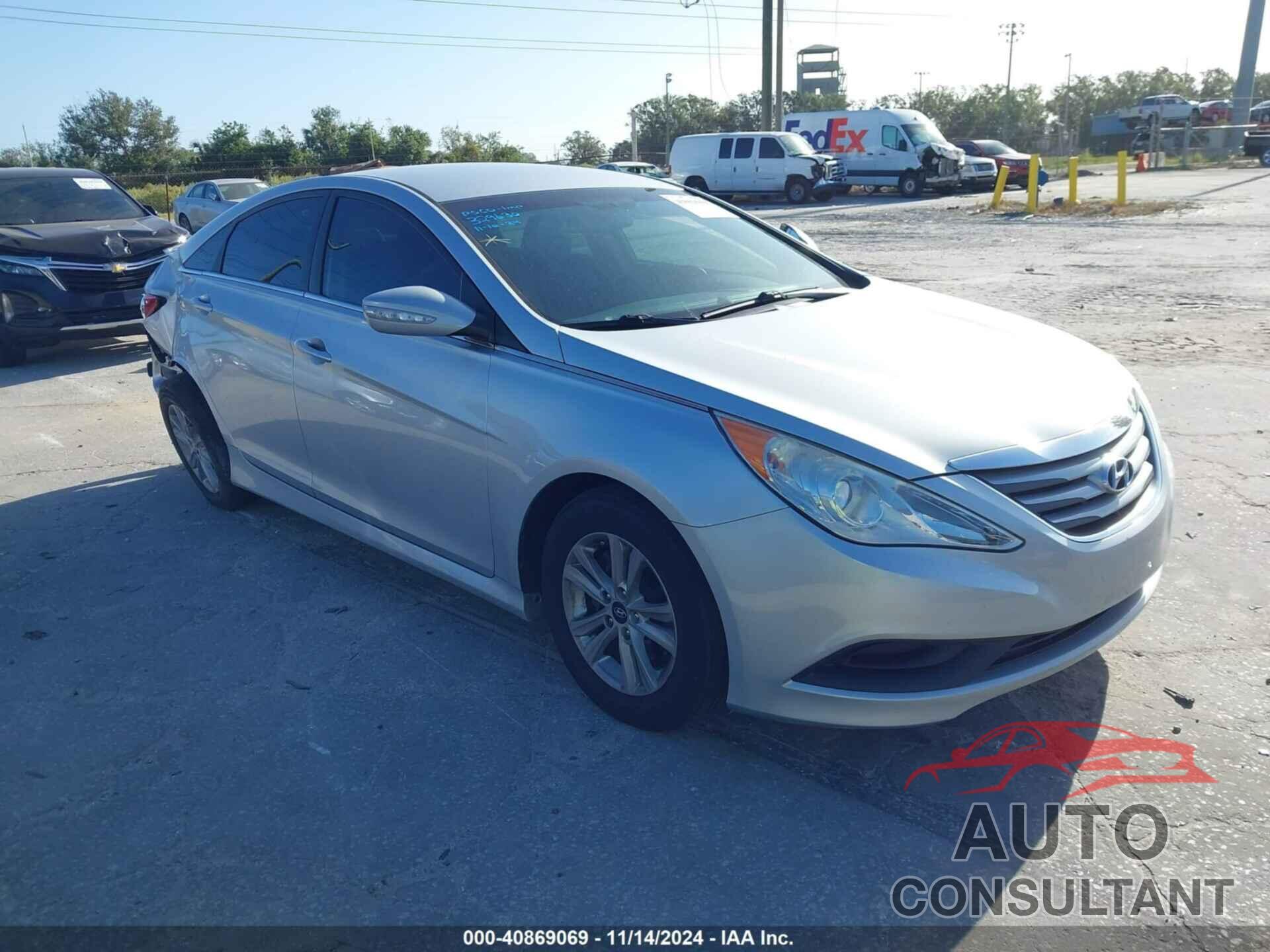 HYUNDAI SONATA 2014 - 5NPEB4AC3EH917962