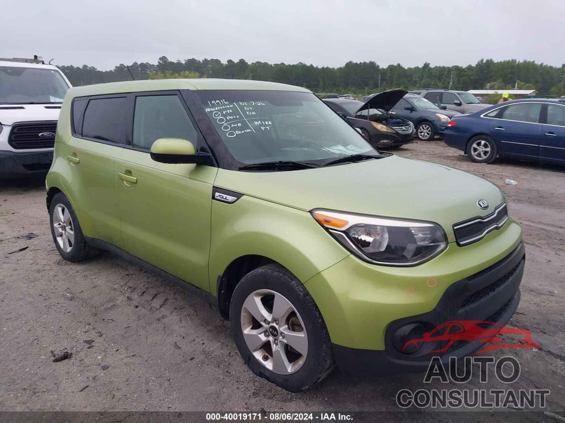 KIA SOUL 2018 - KNDJN2A20J7901041