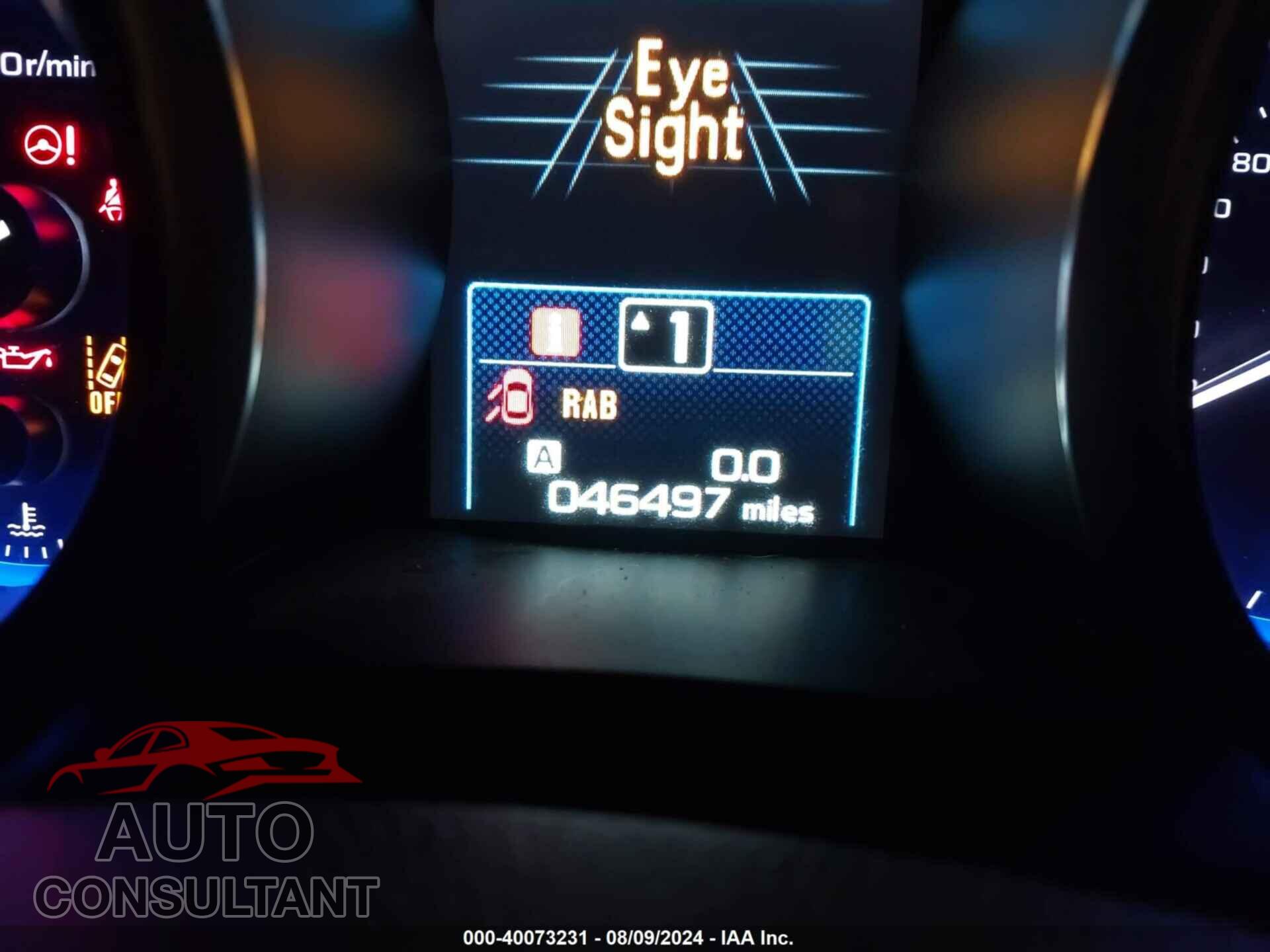 SUBARU OUTBACK 2017 - 4S4BSANC2H3426337