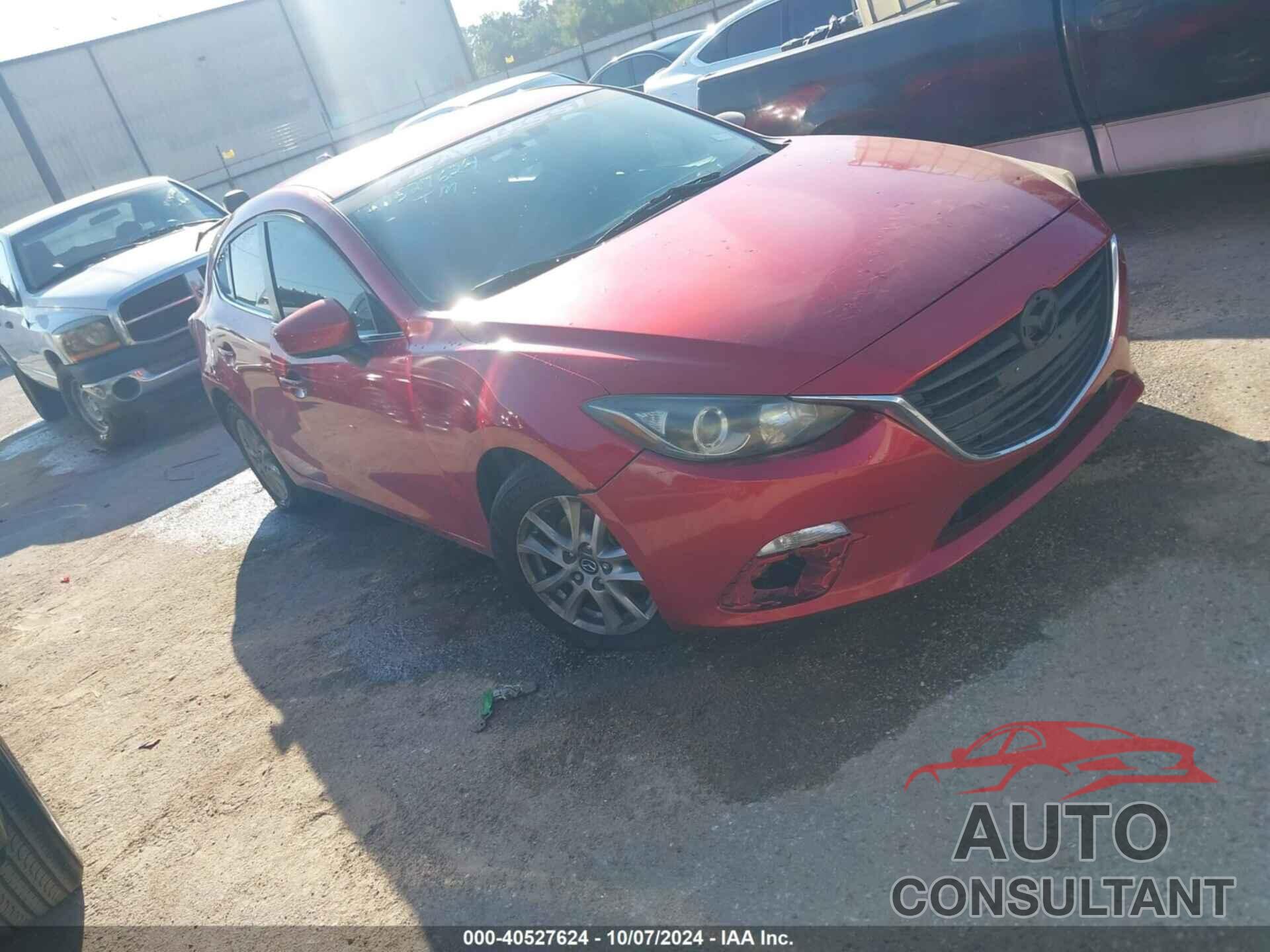 MAZDA MAZDA3 2014 - JM1BM1L78E1101736