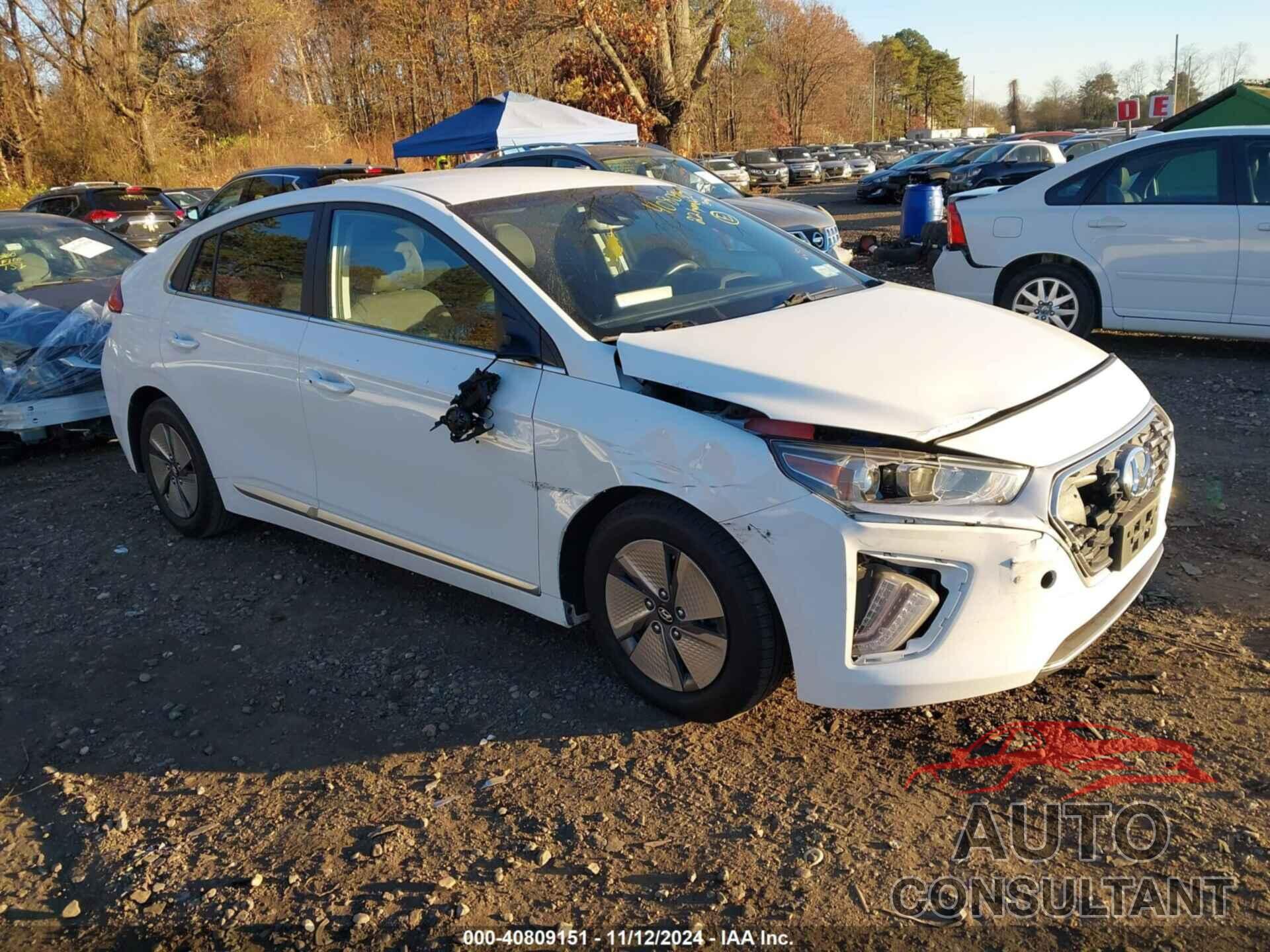 HYUNDAI IONIQ HYBRID 2022 - KMHC75LC3NU275210