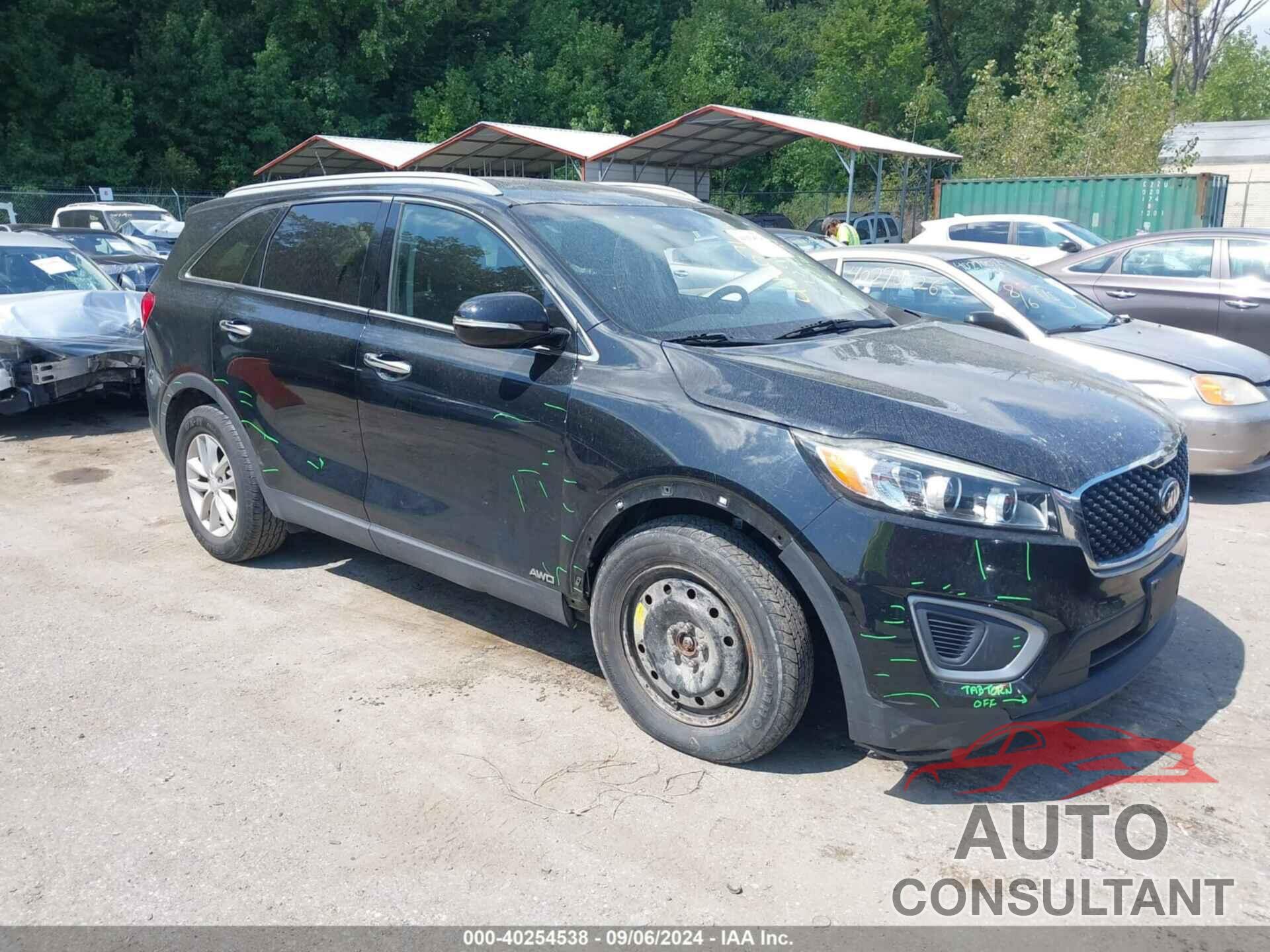 KIA SORENTO 2017 - 5XYPGDA3XHG258803