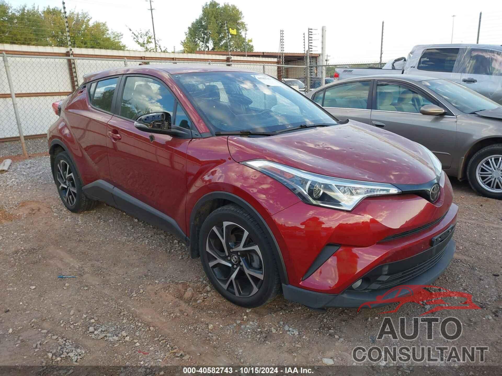TOYOTA C-HR 2018 - NMTKHMBX7JR018415
