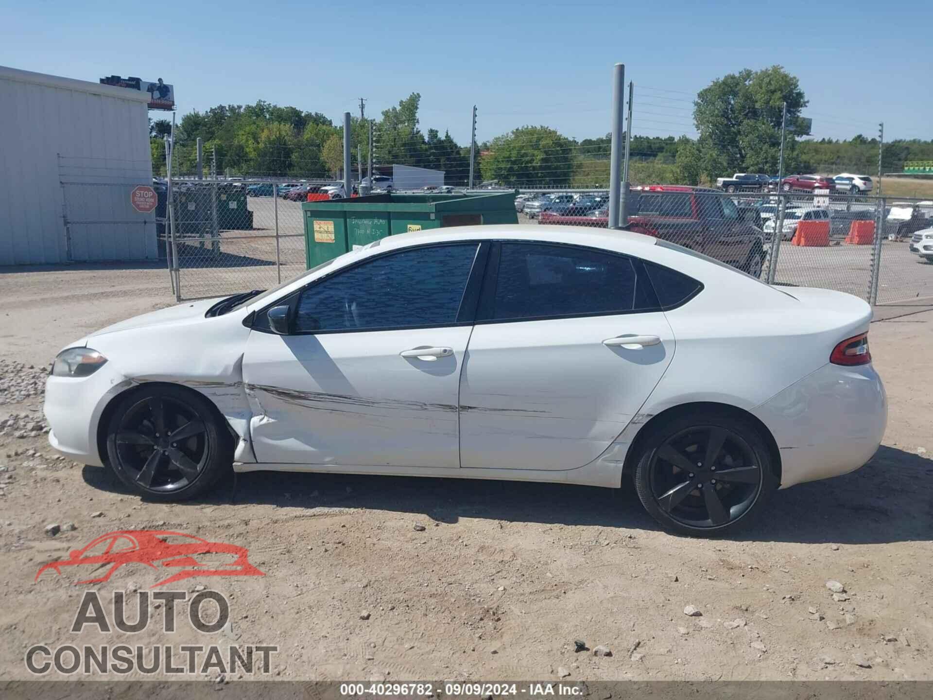 DODGE DART 2016 - 1C3CDFBBXGD592288
