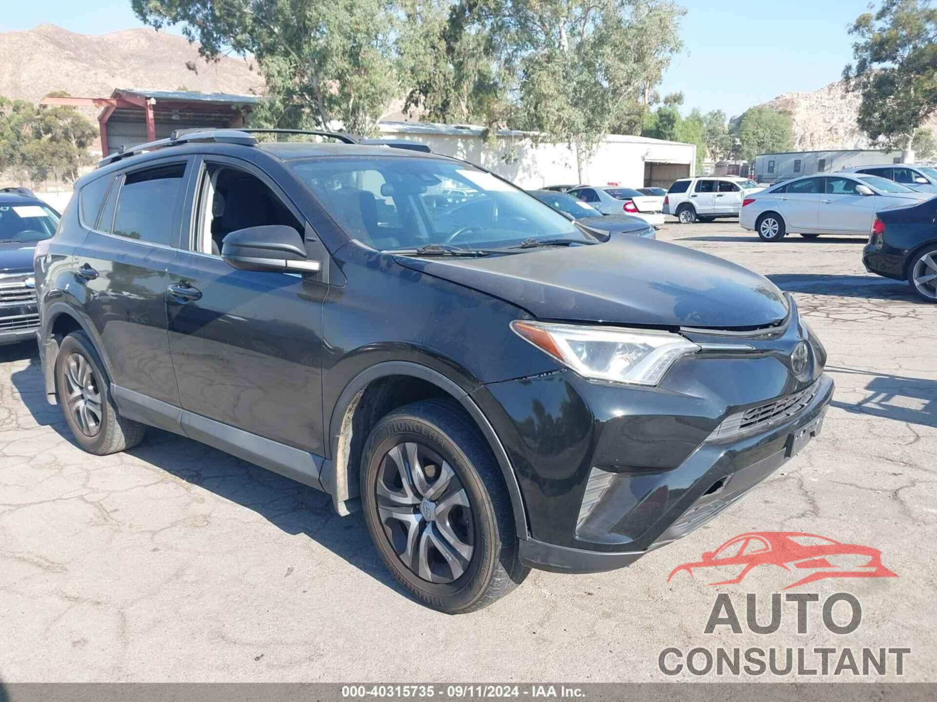 TOYOTA RAV4 2018 - 2T3ZFREV1JW477645