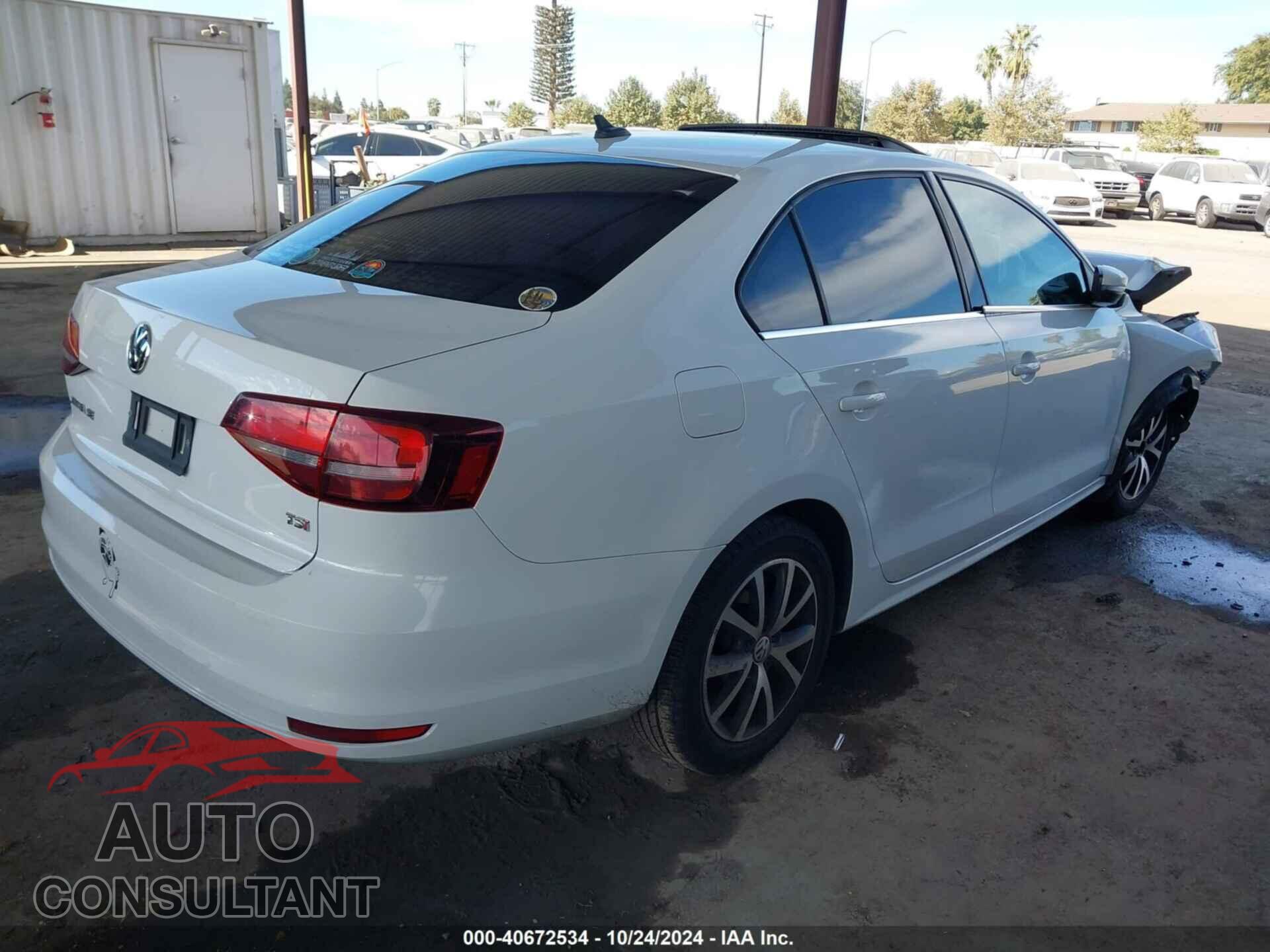 VOLKSWAGEN JETTA 2017 - 3VWDB7AJ5HM406325