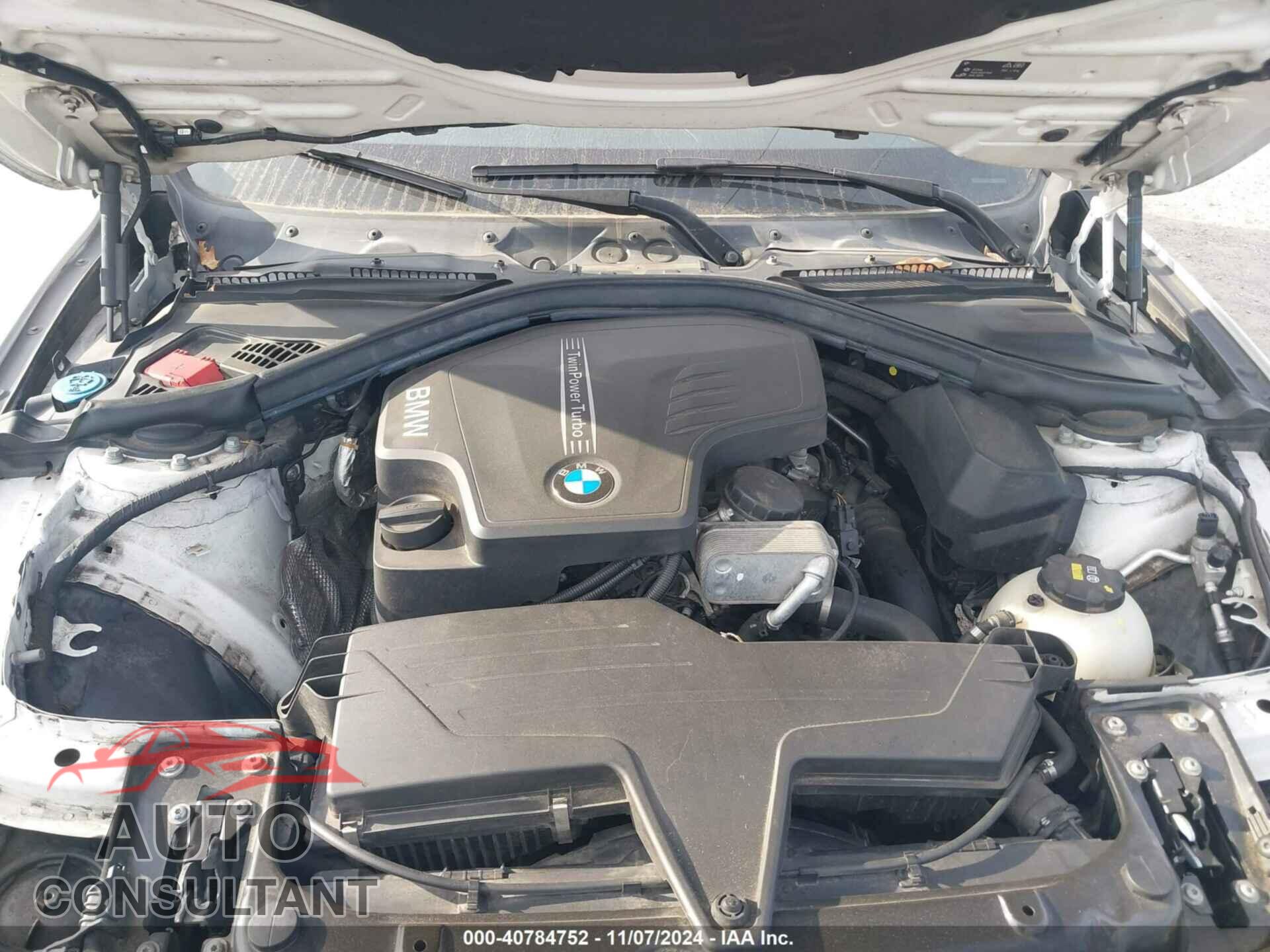 BMW 320I 2016 - WBA8E5G57GNU21534