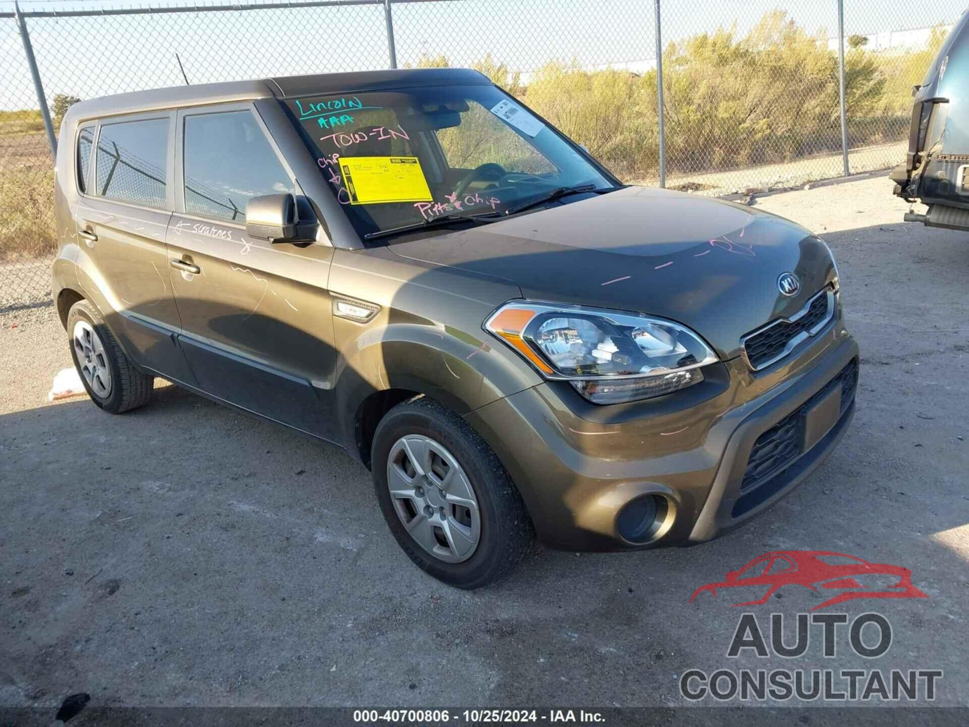 KIA SOUL 2013 - KNDJT2A59D7515772