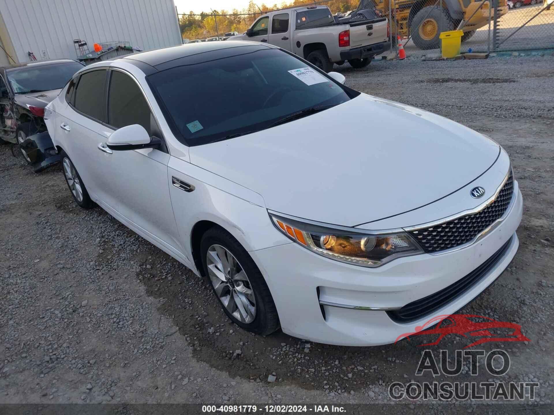 KIA OPTIMA 2016 - 5XXGU4L35GG085863