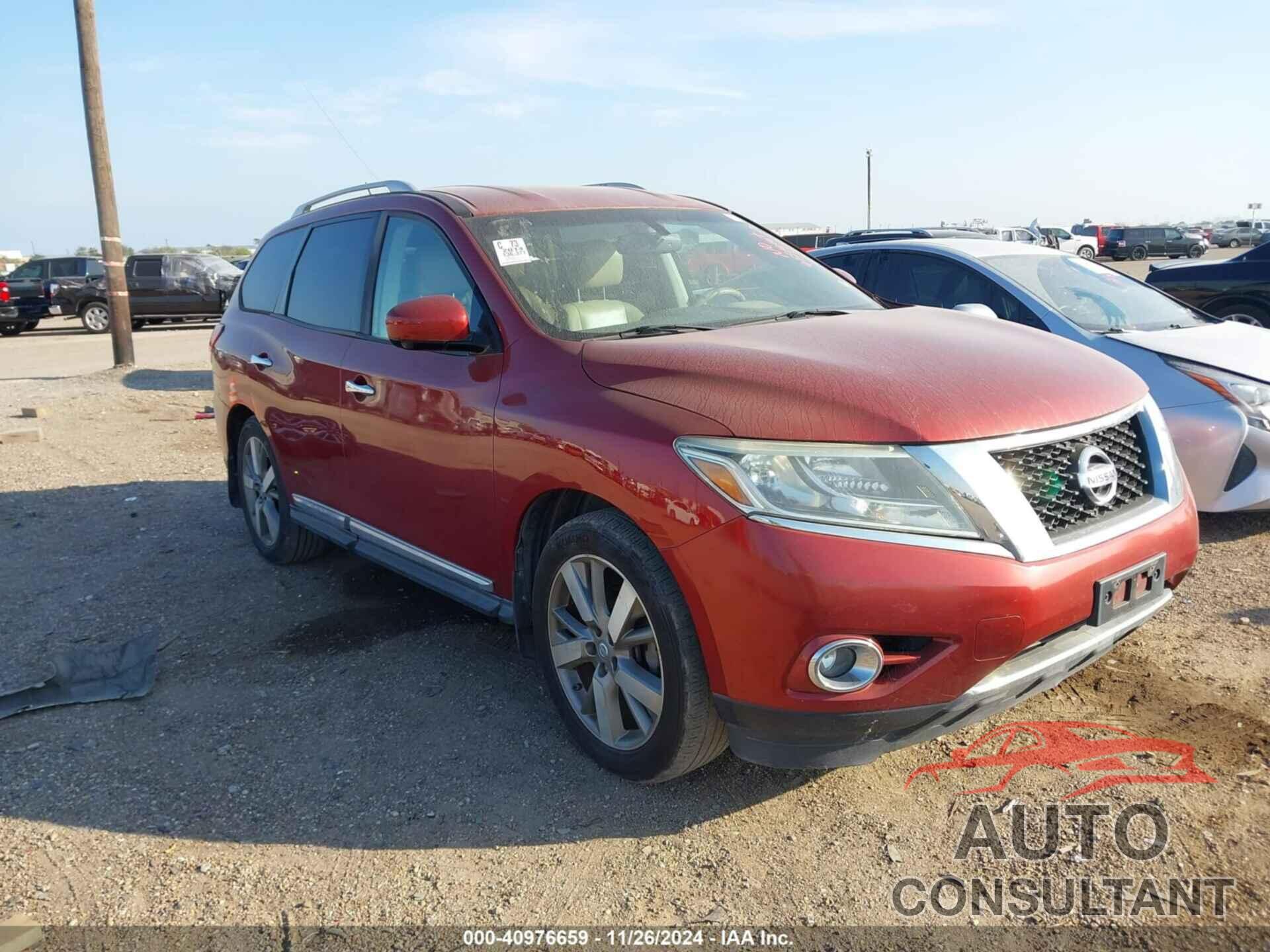 NISSAN PATHFINDER 2014 - 5N1AR2MNXEC639709