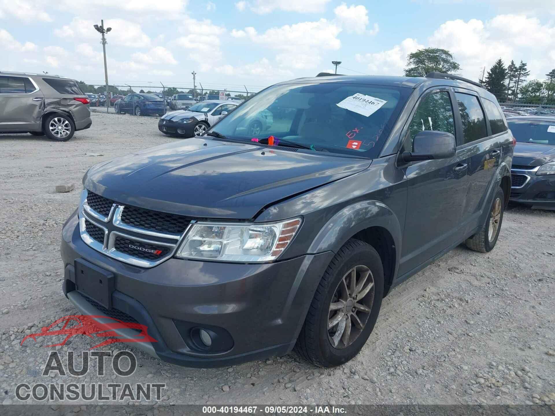 DODGE JOURNEY 2017 - 3C4PDCBG4HT536821