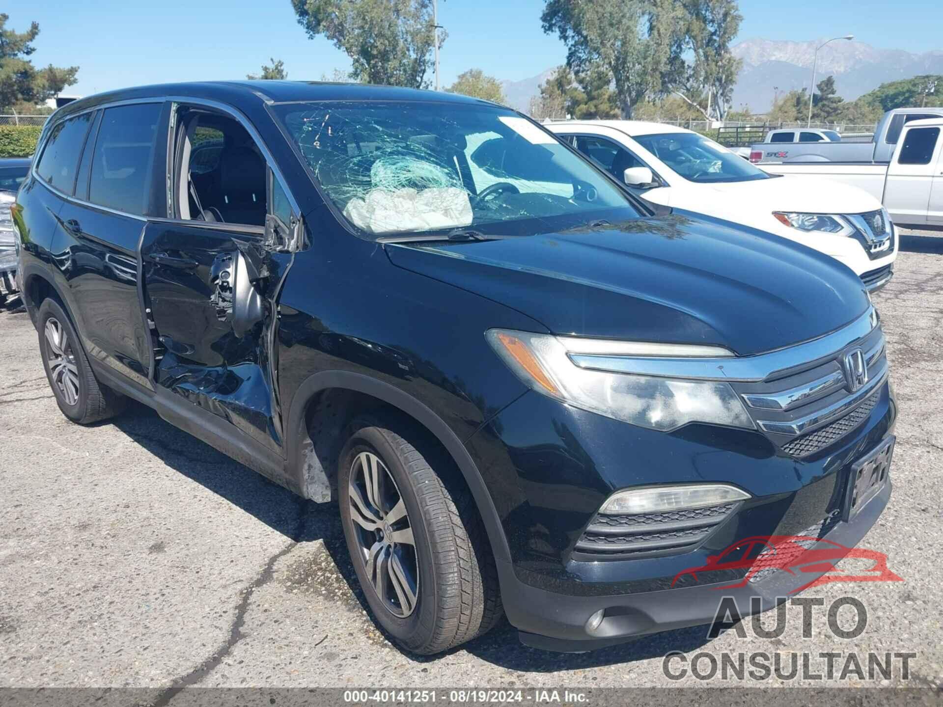 HONDA PILOT 2017 - 5FNYF5H52HB012713