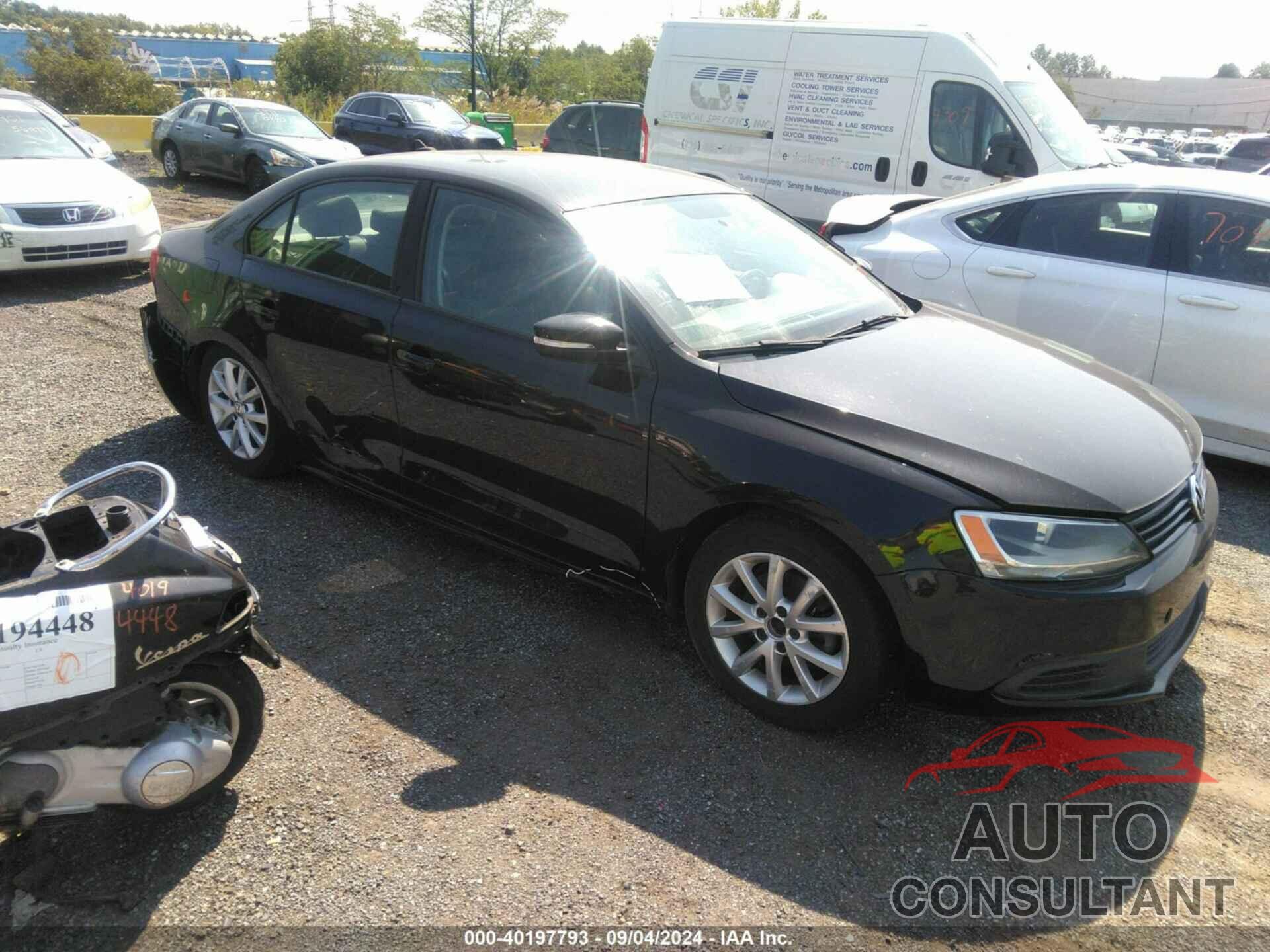 VOLKSWAGEN JETTA 2012 - 3VWDP7AJ6CM462459