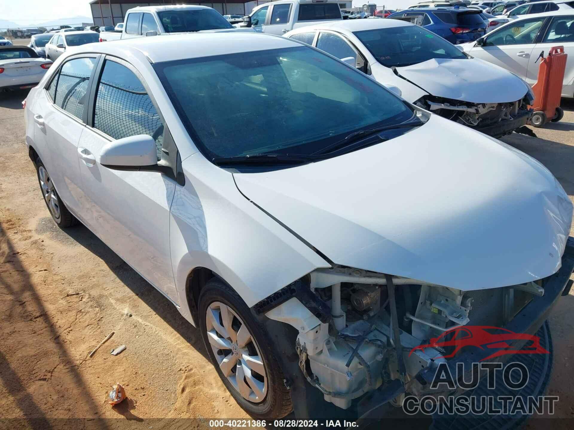 TOYOTA COROLLA 2016 - 5YFBURHE9GP558186