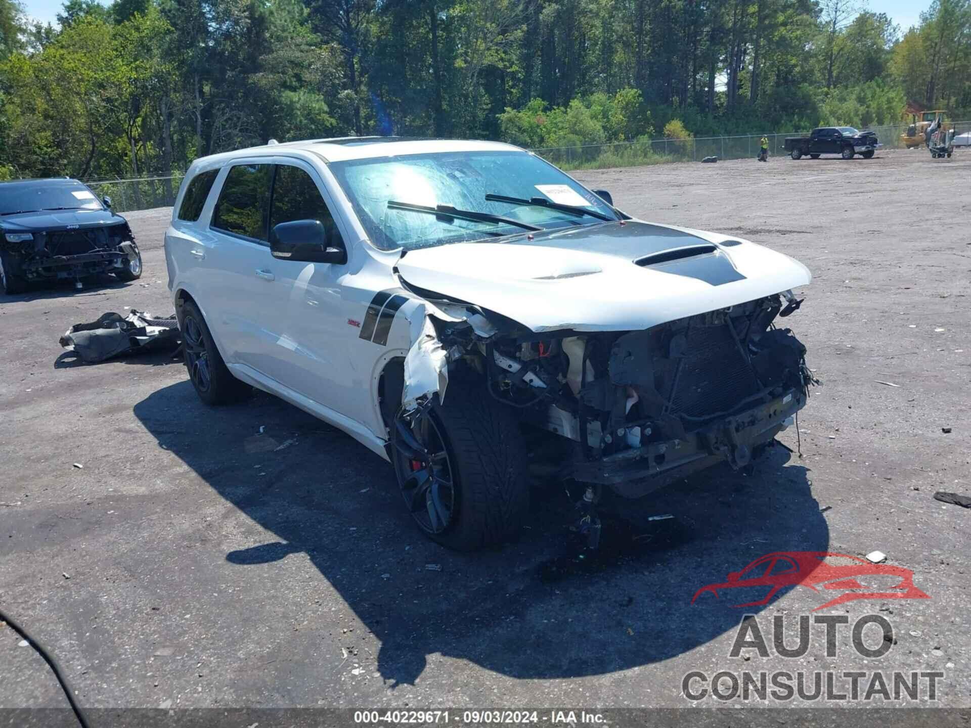 DODGE DURANGO 2018 - 1C4SDJGJ9JC218293