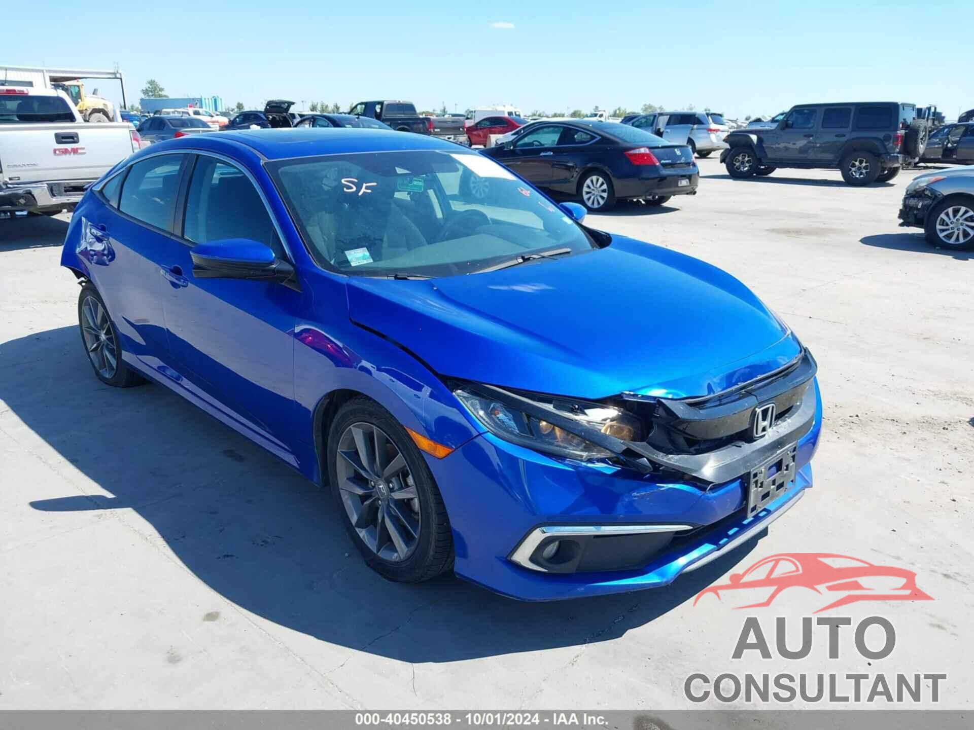 HONDA CIVIC 2019 - 19XFC1F39KE001649