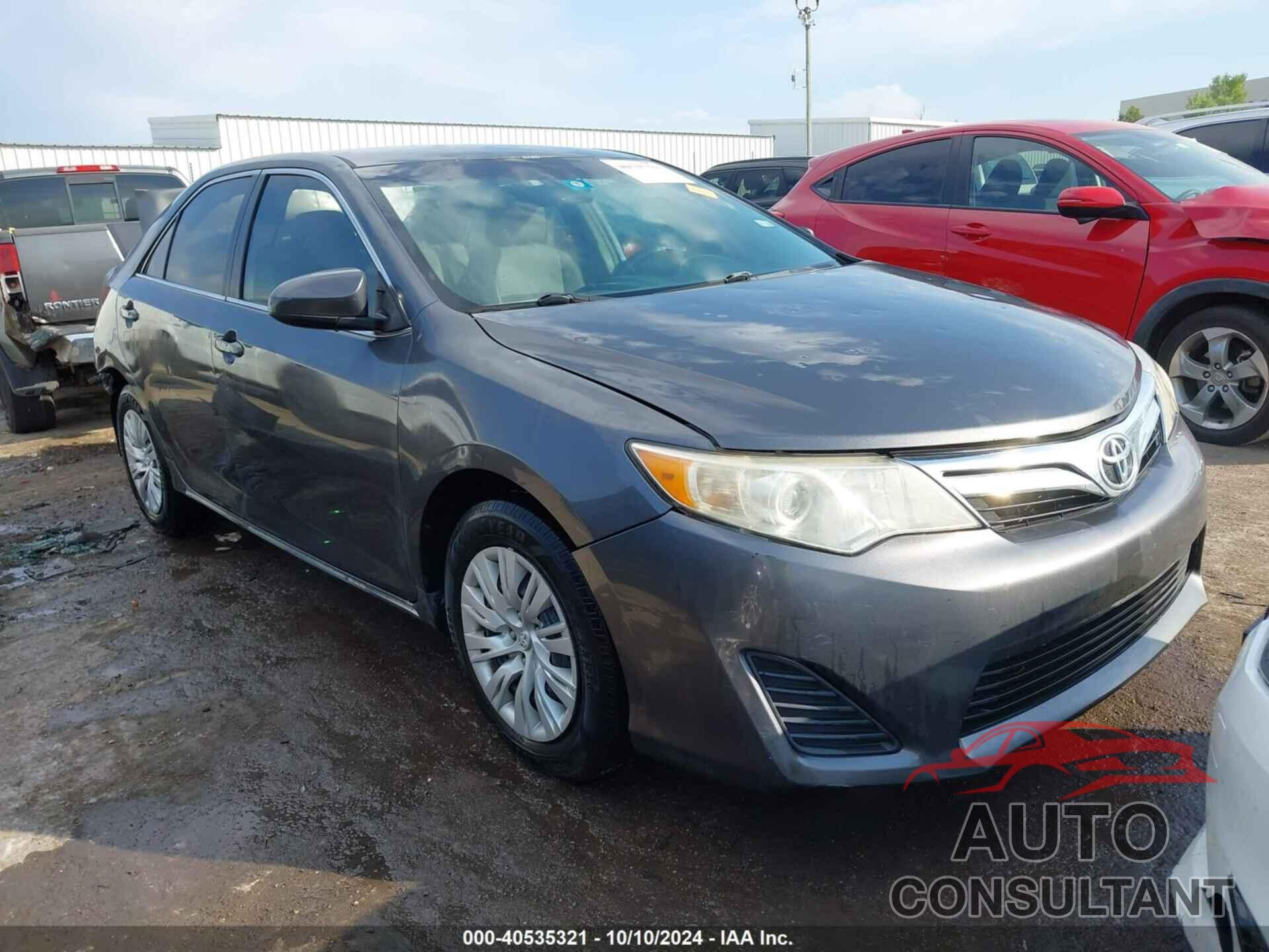 TOYOTA CAMRY 2012 - 4T4BF1FK0CR271113