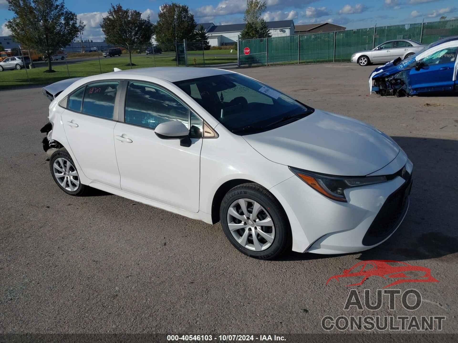 TOYOTA COROLLA 2020 - 5YFEPRAEXLP064122