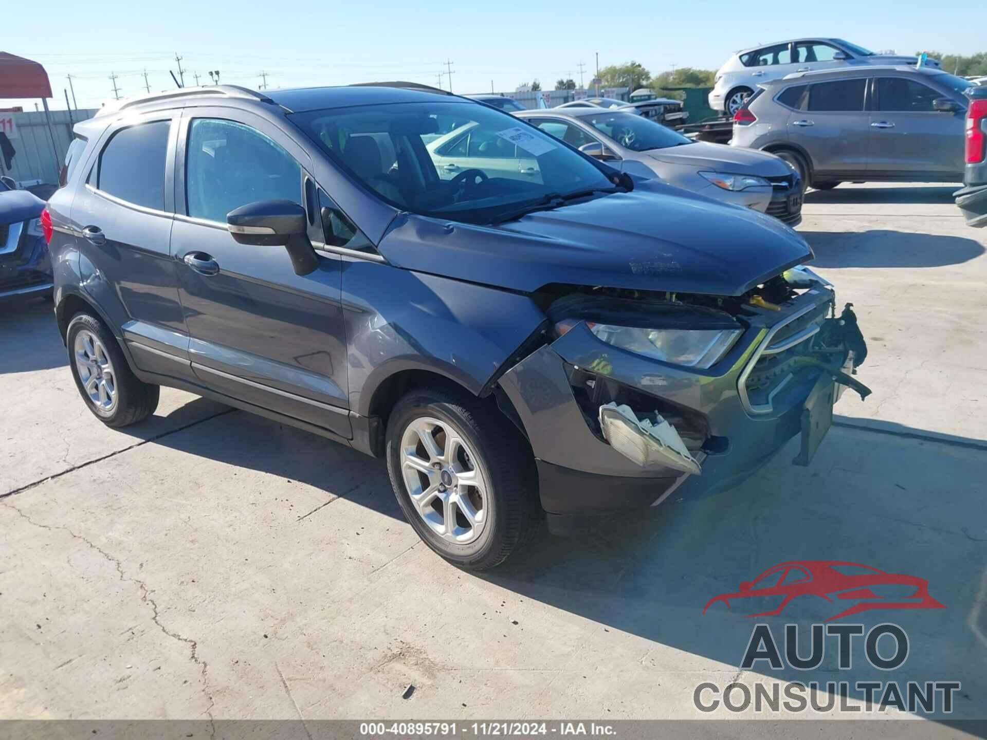 FORD ECOSPORT 2018 - MAJ3P1TE3JC168825