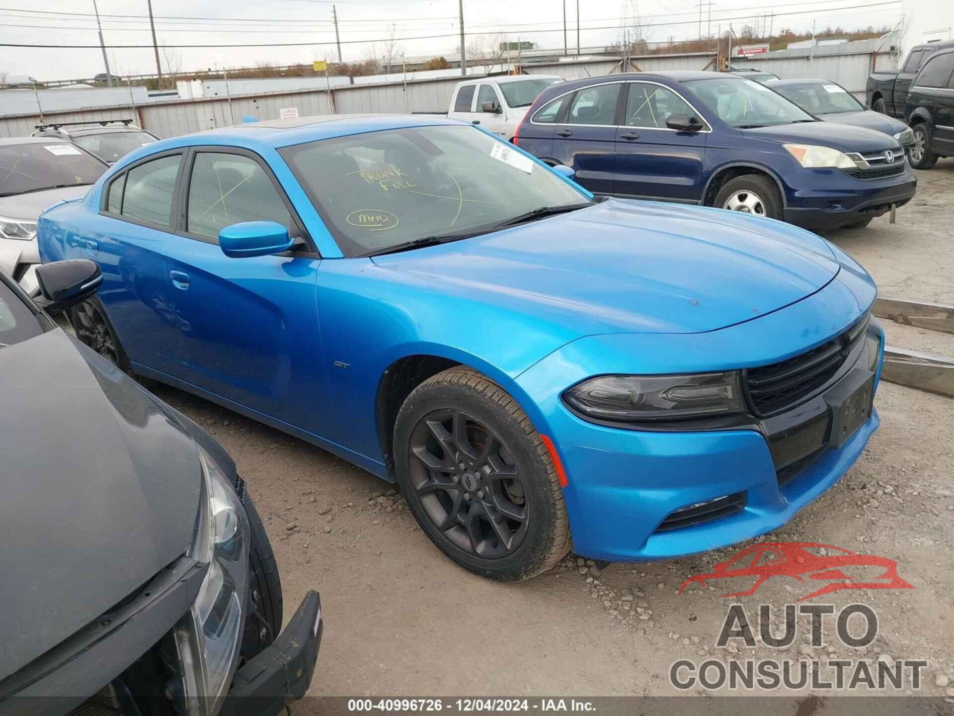 DODGE CHARGER 2018 - 2C3CDXJG9JH291752