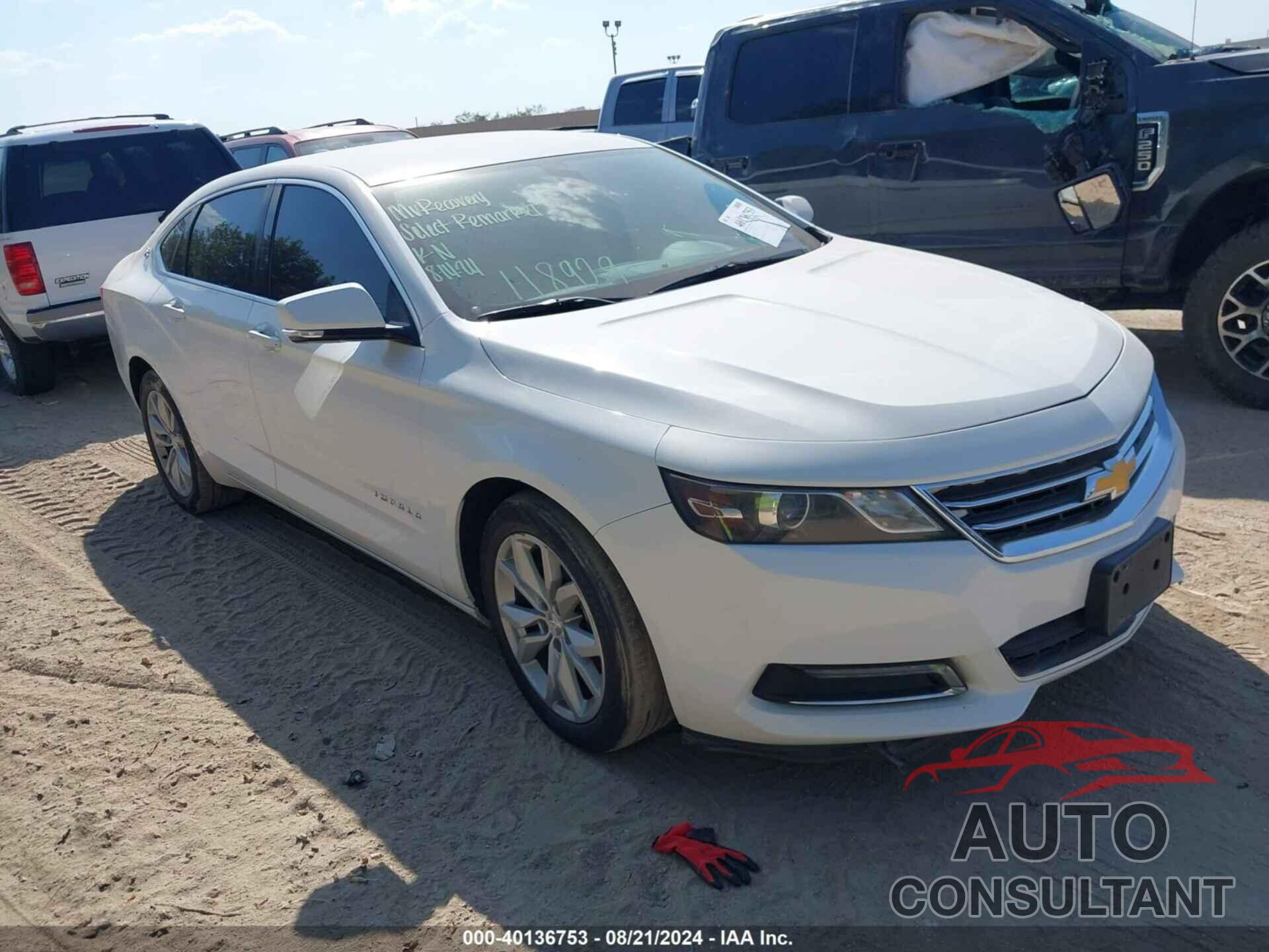 CHEVROLET IMPALA 2018 - 2G1105S30J9118929