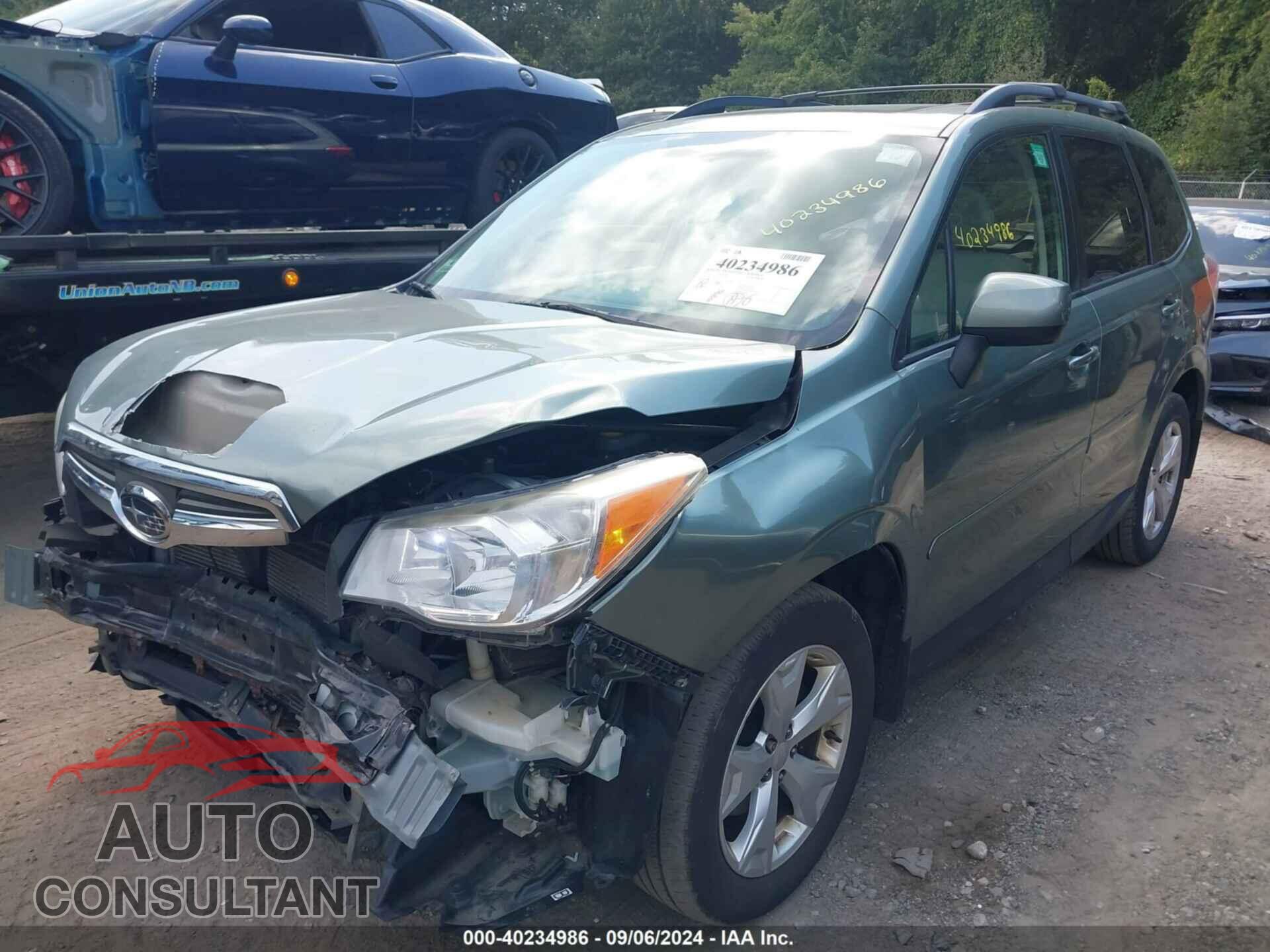 SUBARU FORESTER 2014 - JF2SJAEC9EH447774