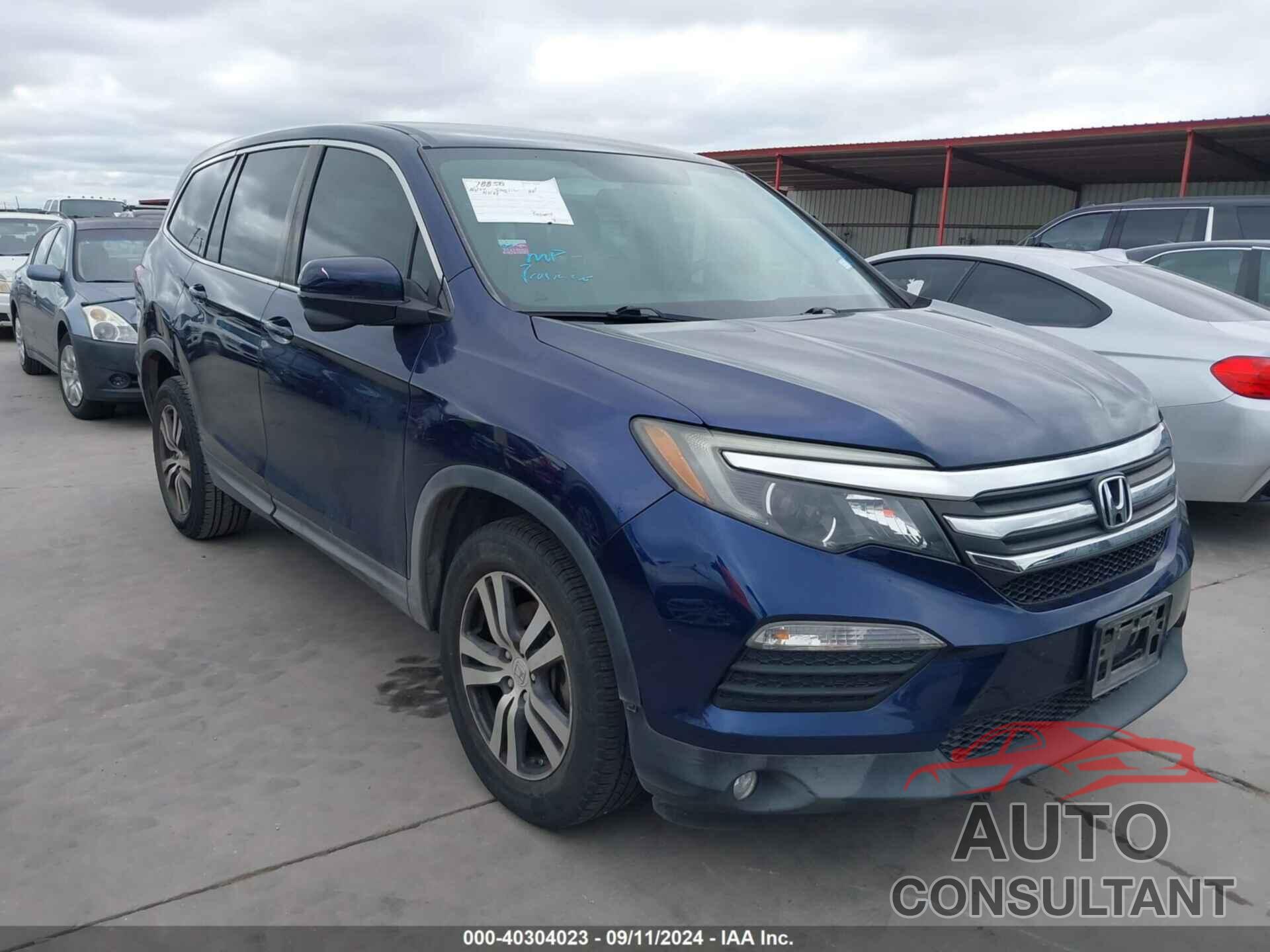 HONDA PILOT 2017 - 5FNYF5H37HB030414