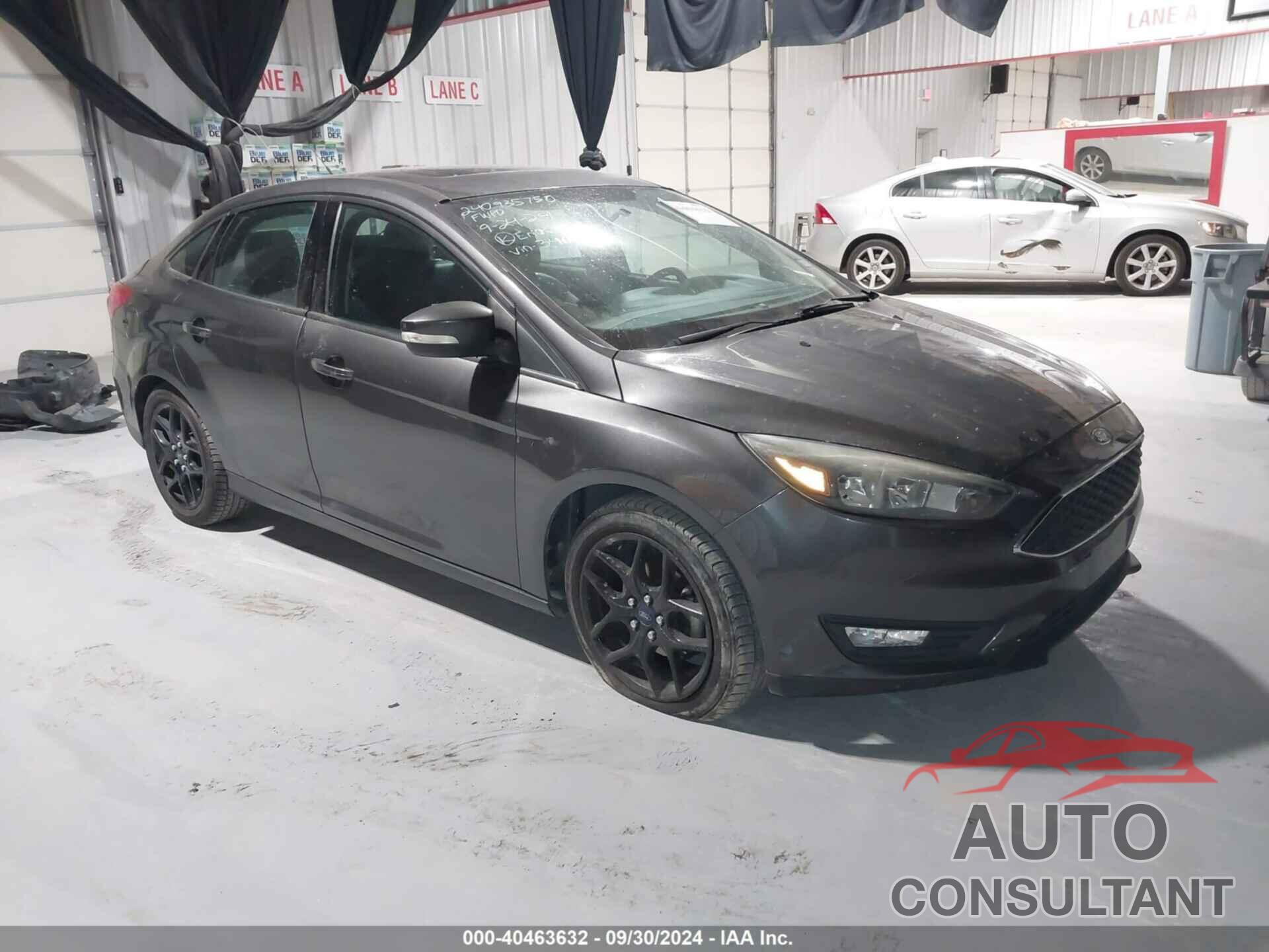 FORD FOCUS 2016 - 1FADP3F27GL340722