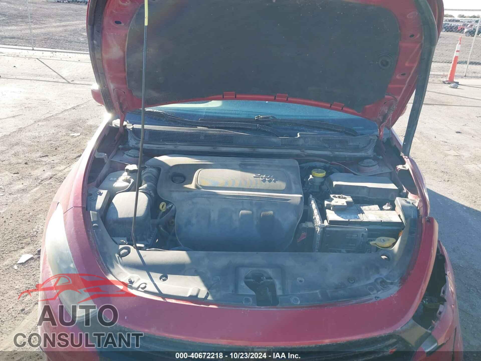 DODGE DART 2013 - 1C3CDFBA5DD334165