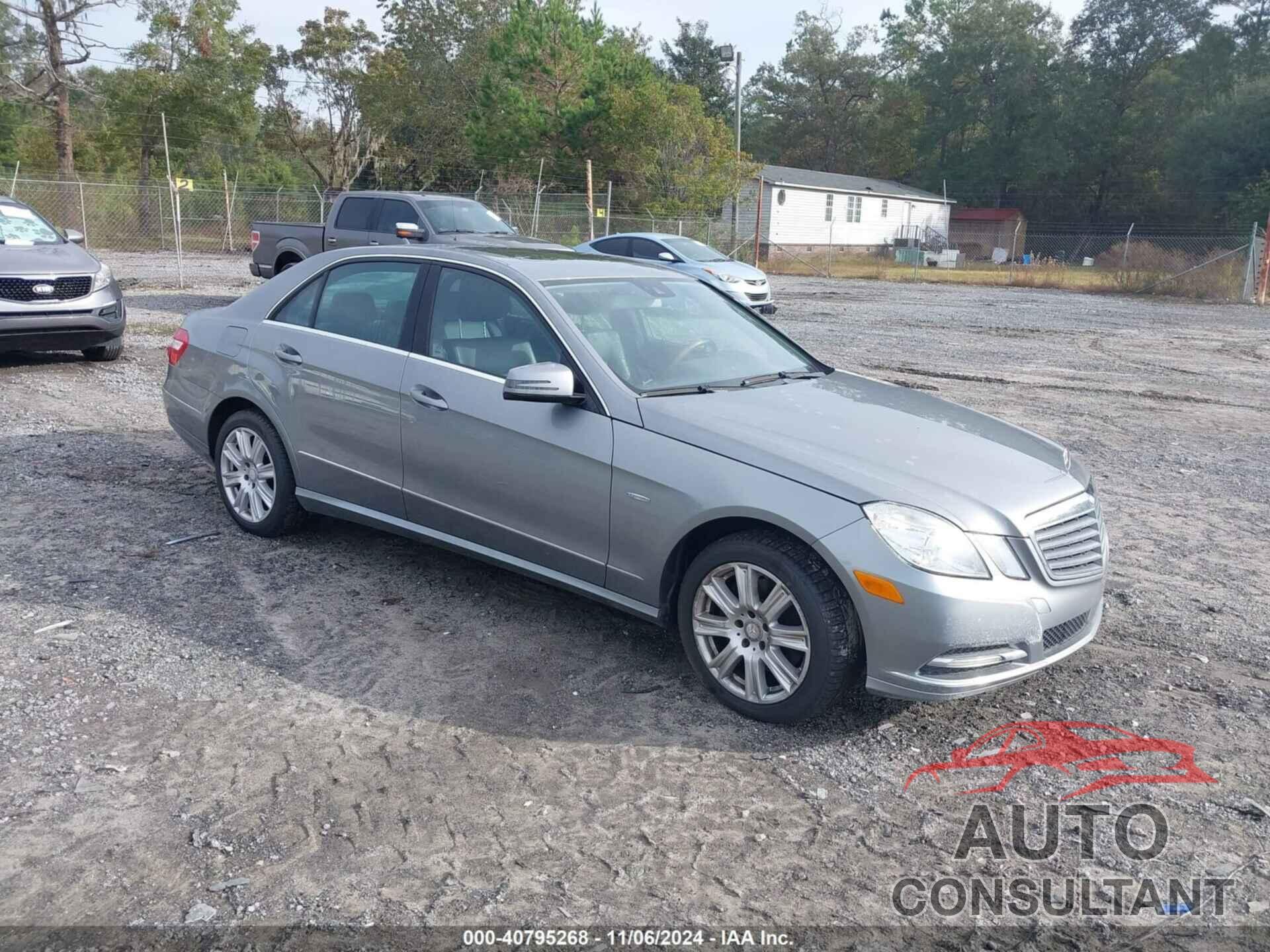 MERCEDES-BENZ E 350 2012 - WDDHF8JB0CA632131