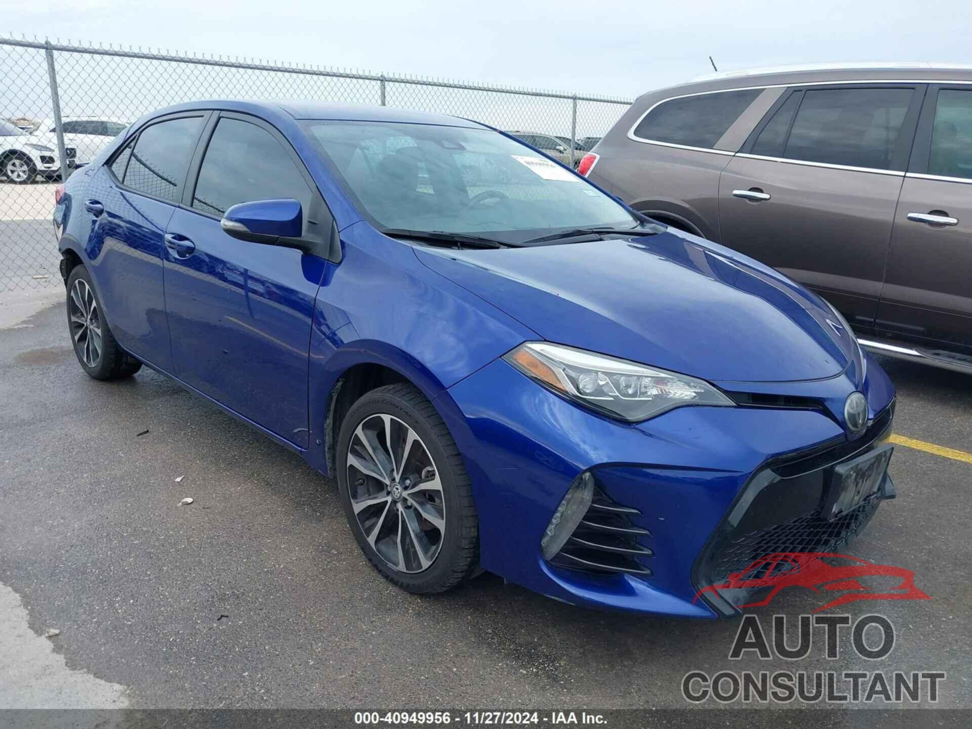 TOYOTA COROLLA 2019 - 5YFBURHE4KP868139