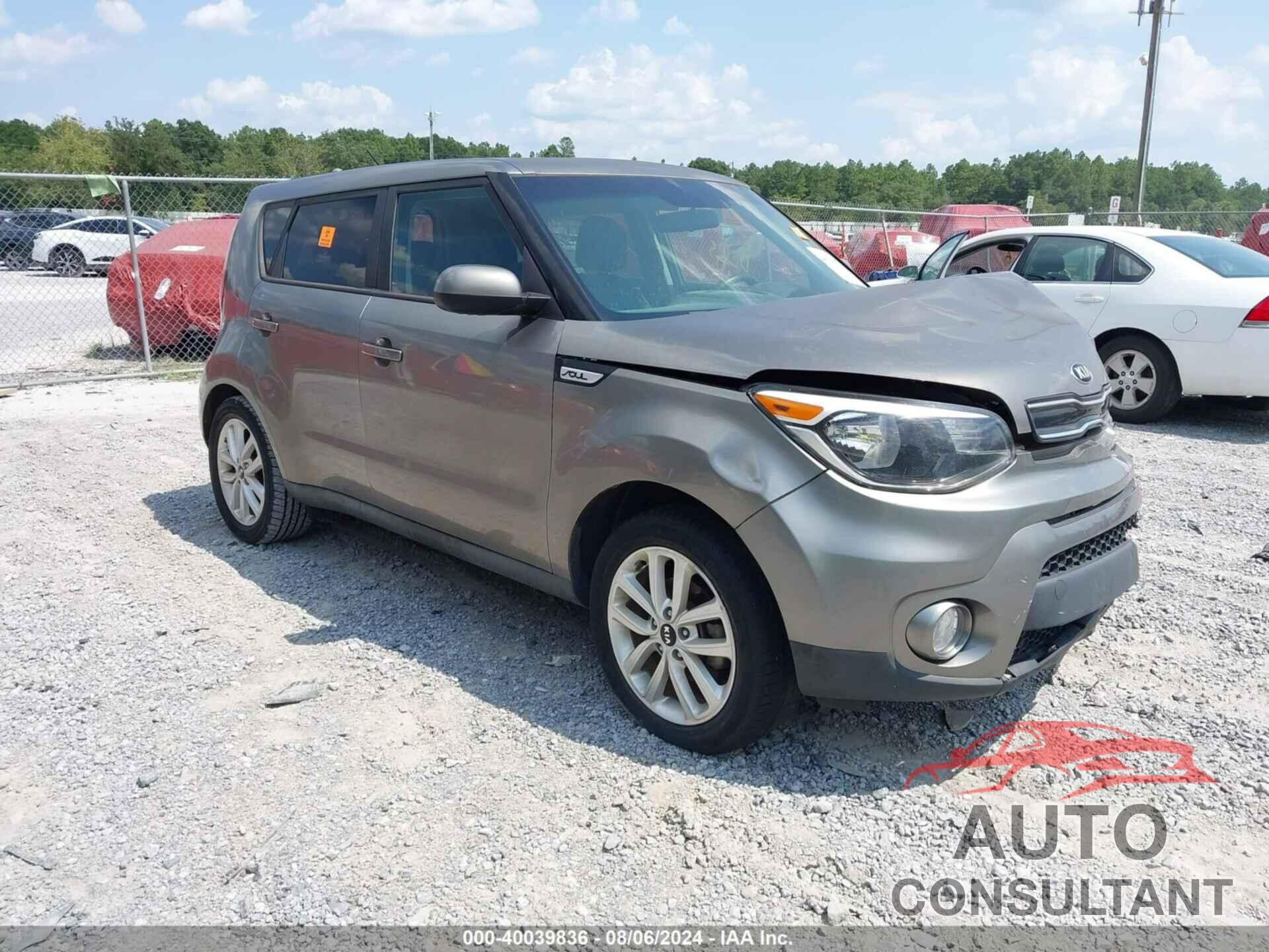 KIA SOUL 2019 - KNDJP3A51K7696888