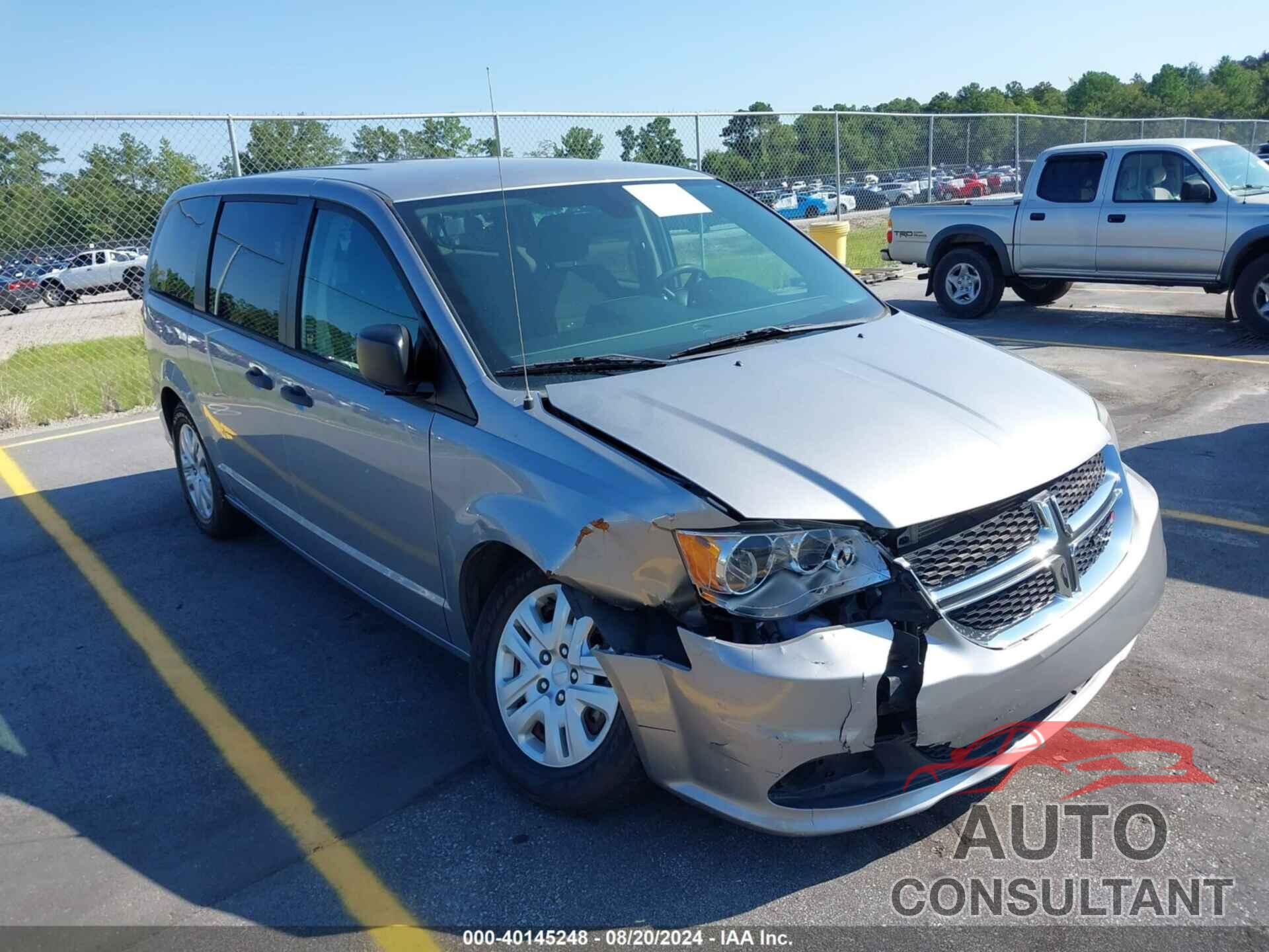 DODGE GRAND CARAVAN 2019 - 2C4RDGBG8KR599513