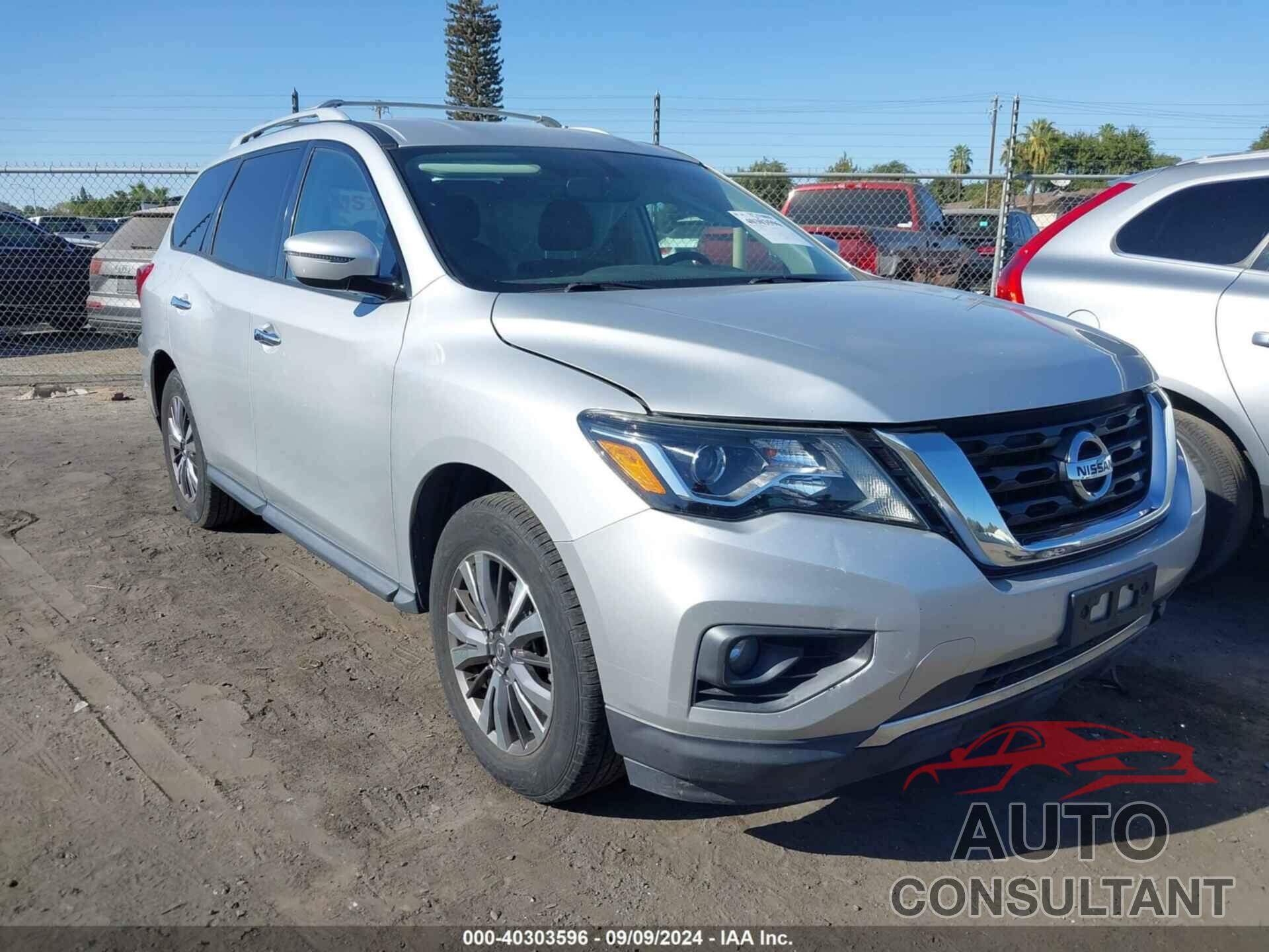 NISSAN PATHFINDER 2019 - 5N1DR2MN8KC606877