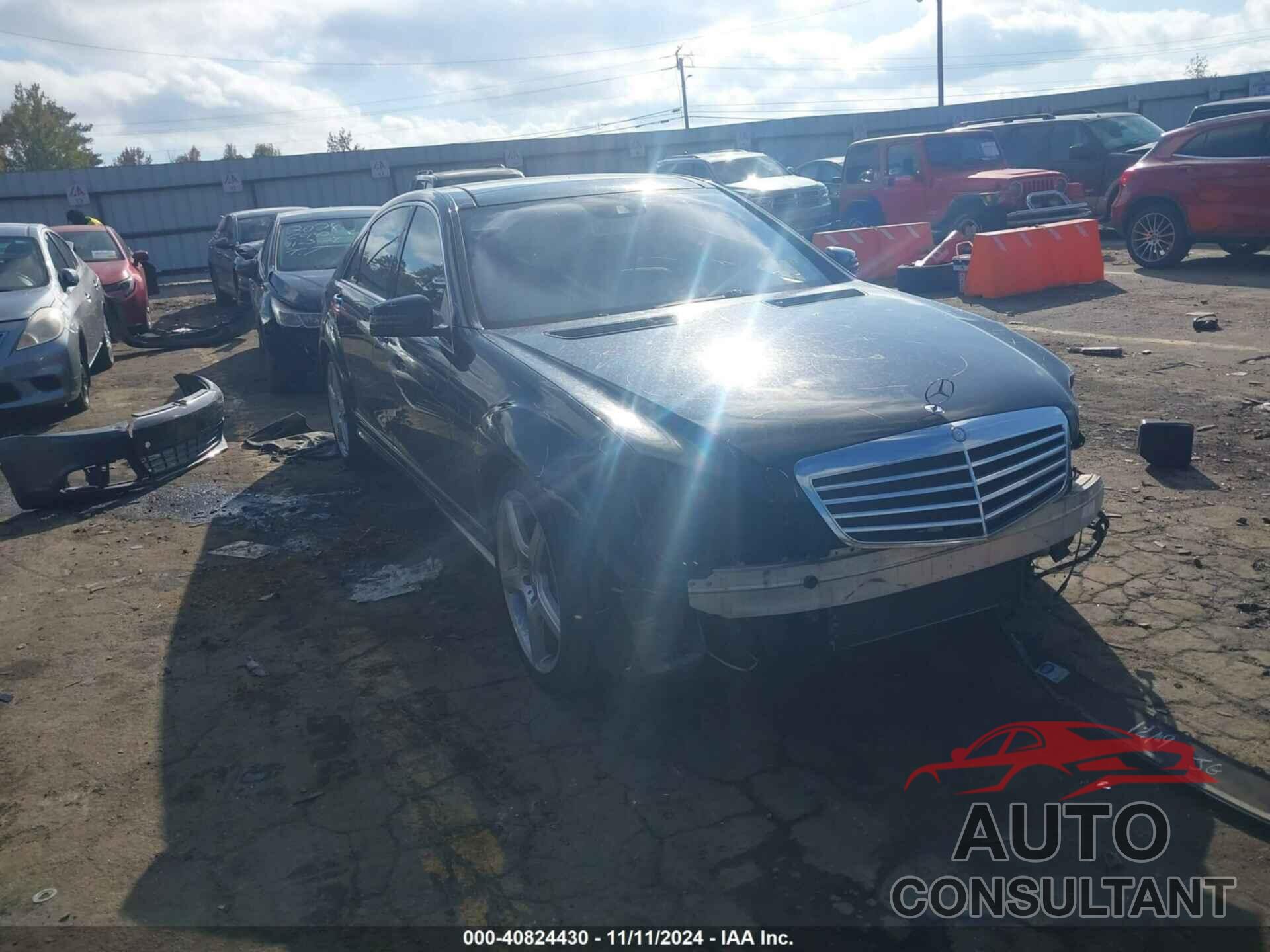MERCEDES-BENZ S 550 2011 - WDDNG7BB3BA412361