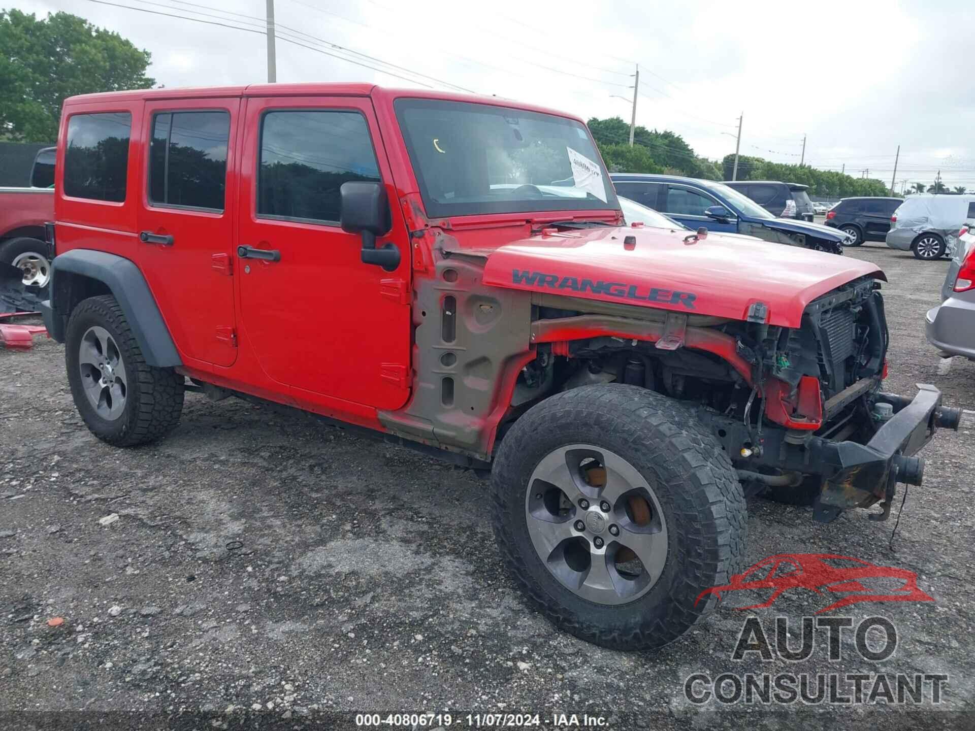 JEEP WRANGLER UNLIMITED 2016 - 1C4BJWDG5GL150422