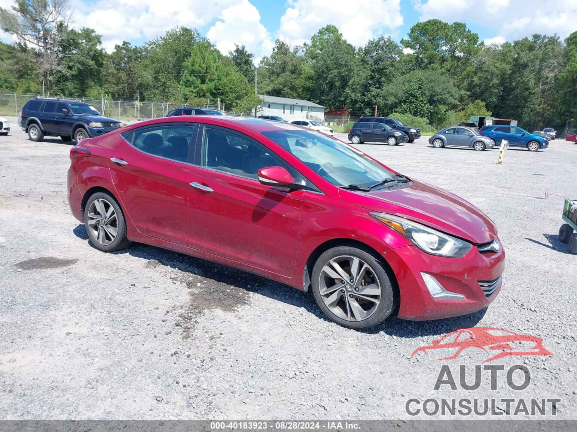 HYUNDAI ELANTRA 2016 - 5NPDH4AE3GH653088